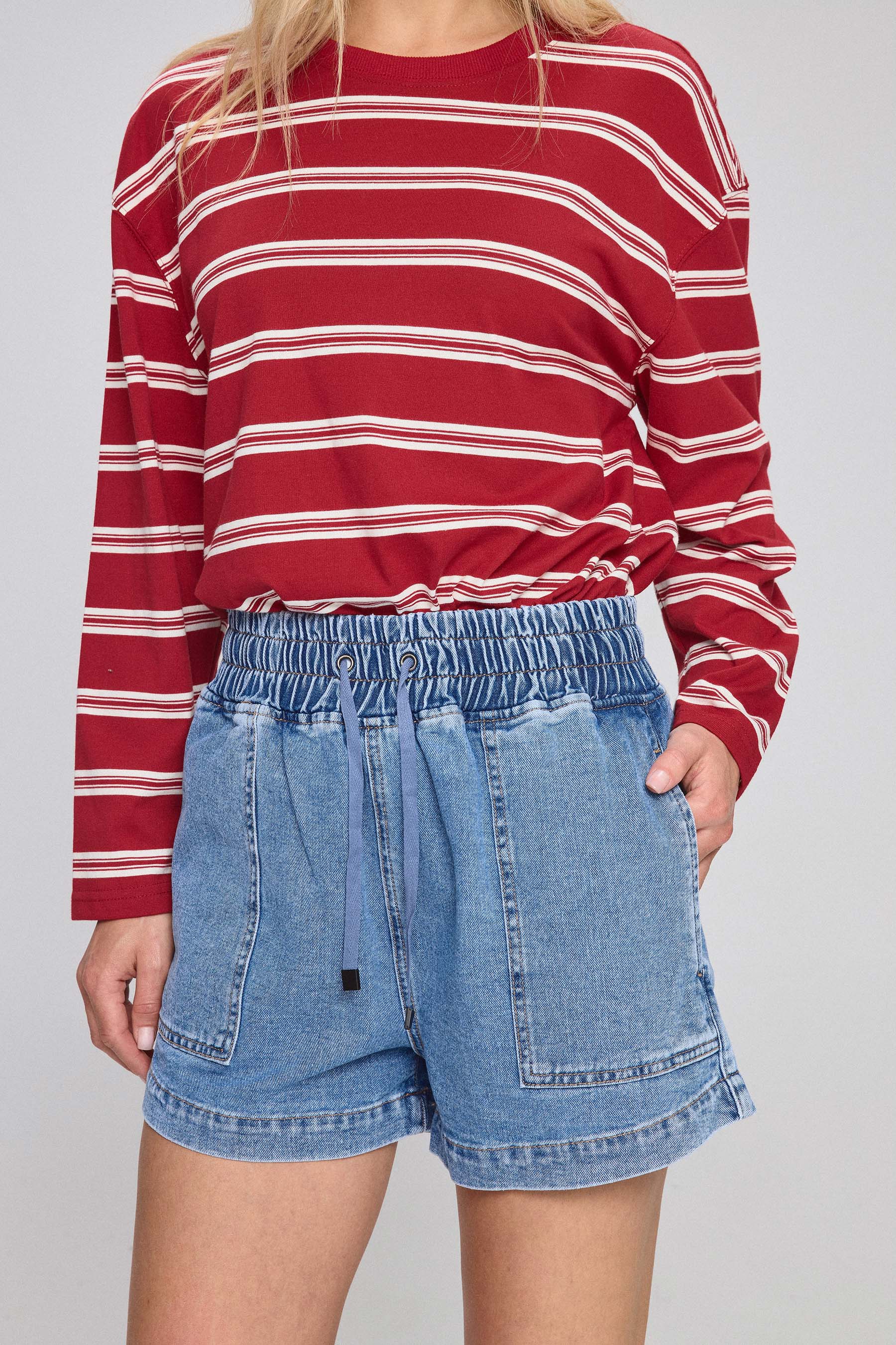 שורט גינס גומי