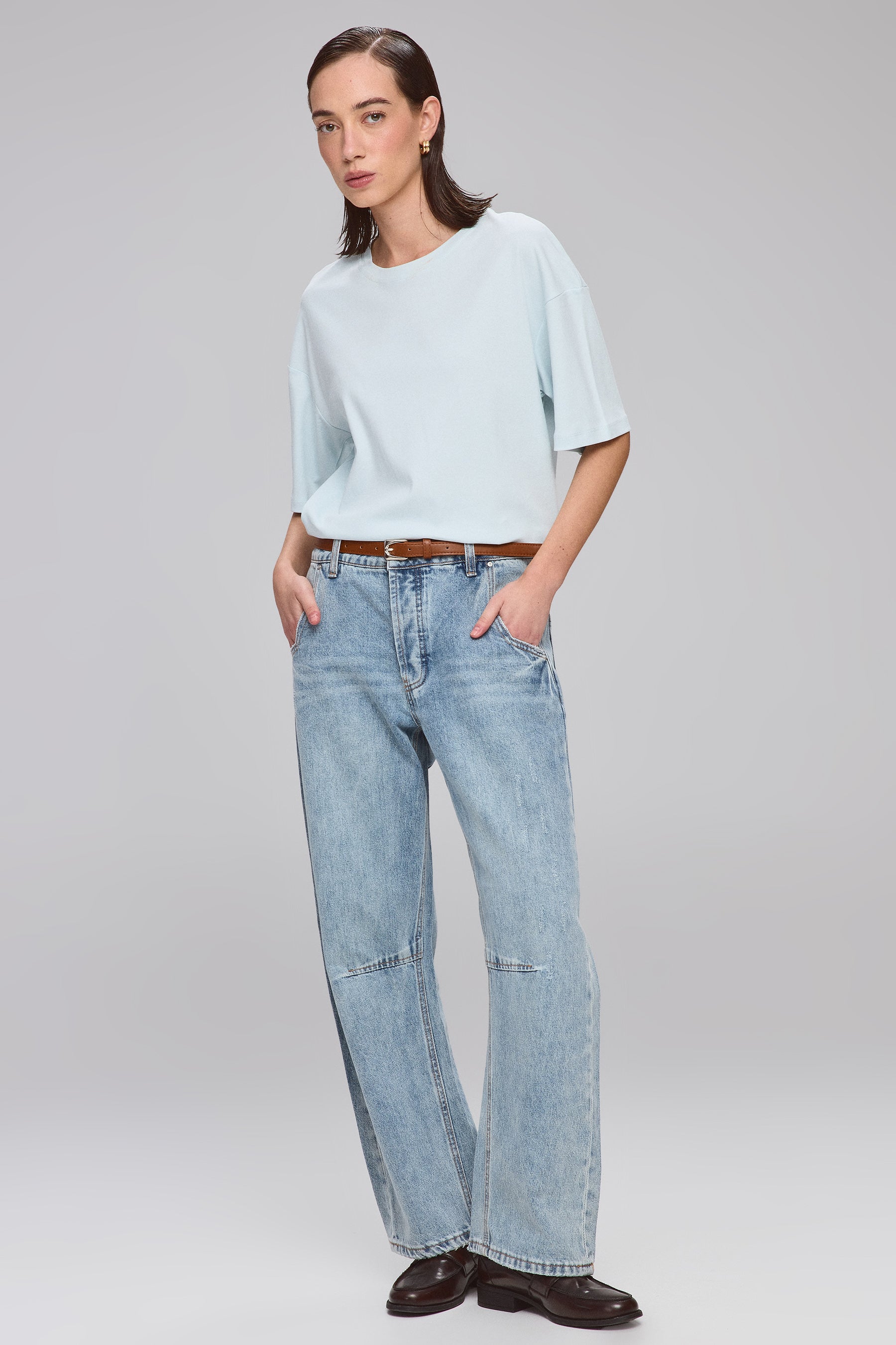 גינס בלון עם חגורה