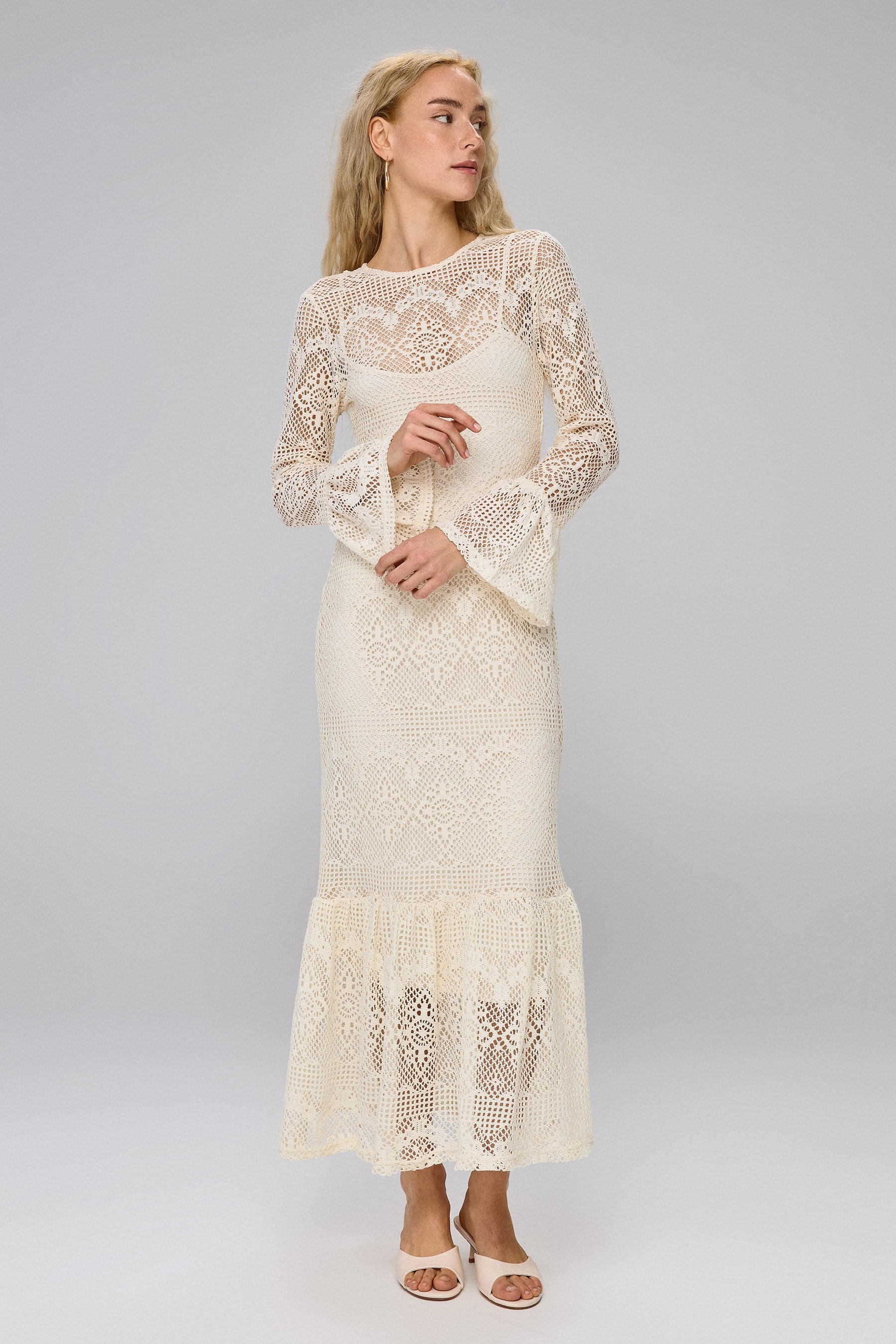 שמלת מקסי קרושה