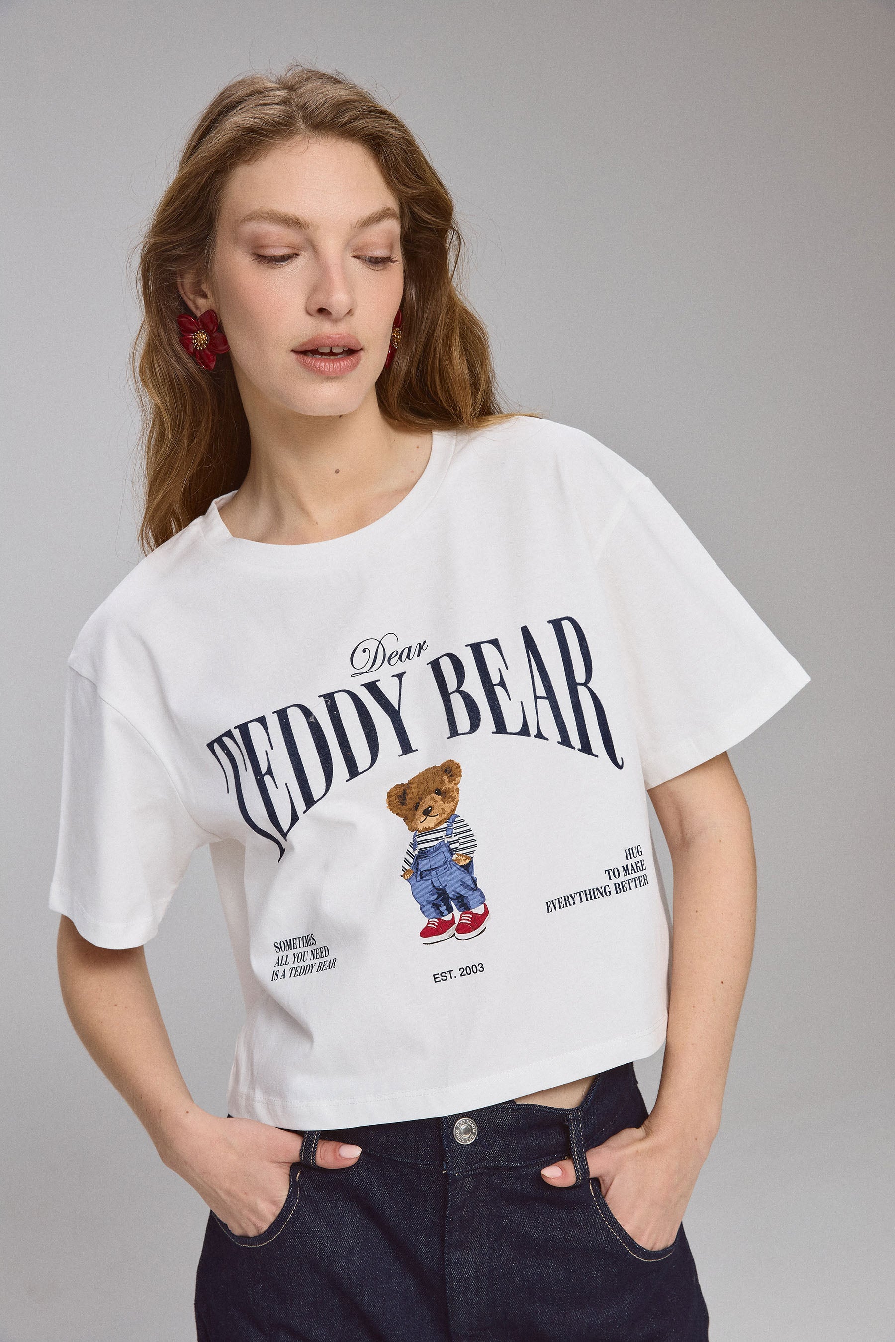 חולצת טדי בר קרופית