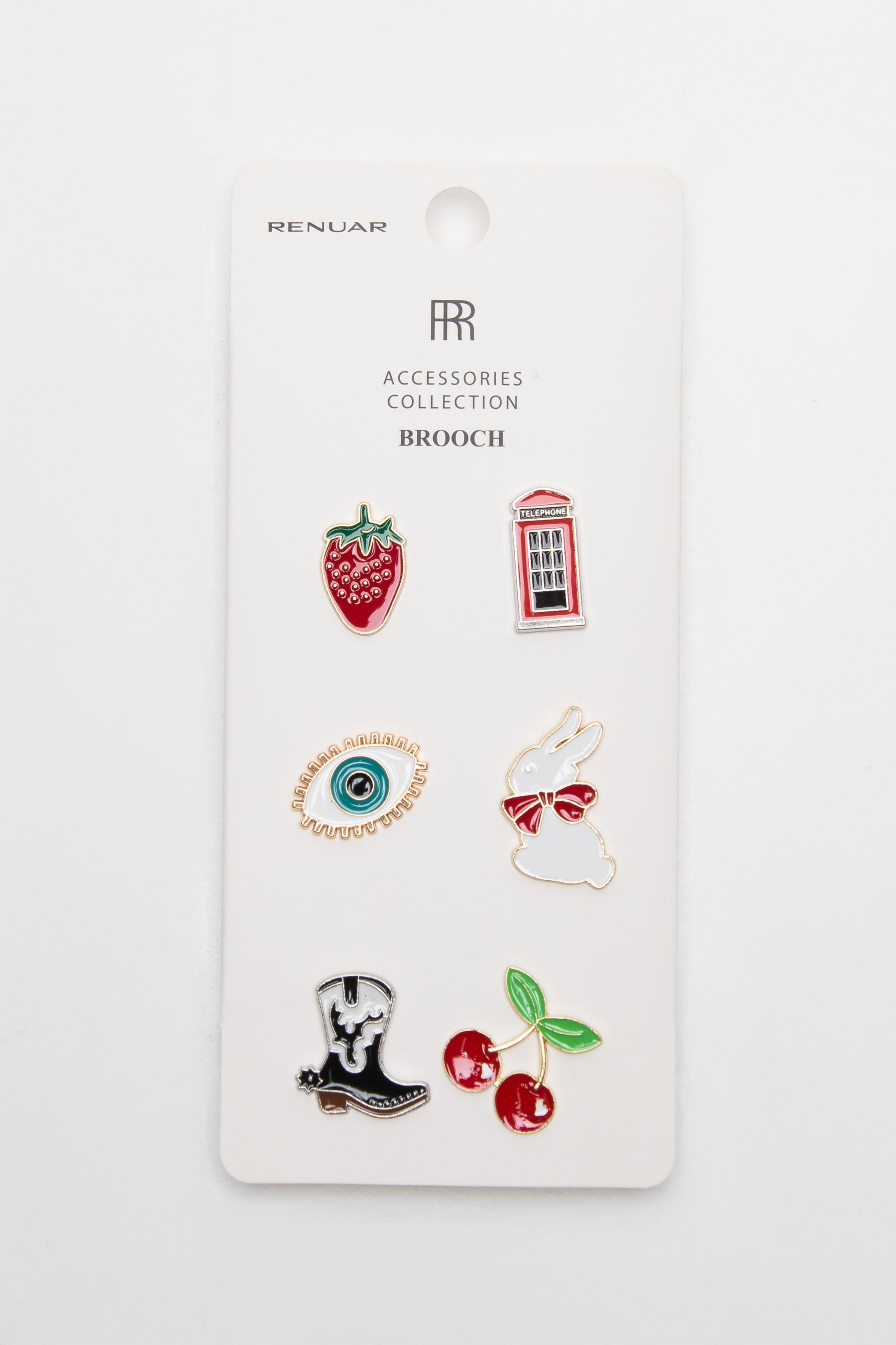 סט 6 סיכות משולבות- ברי