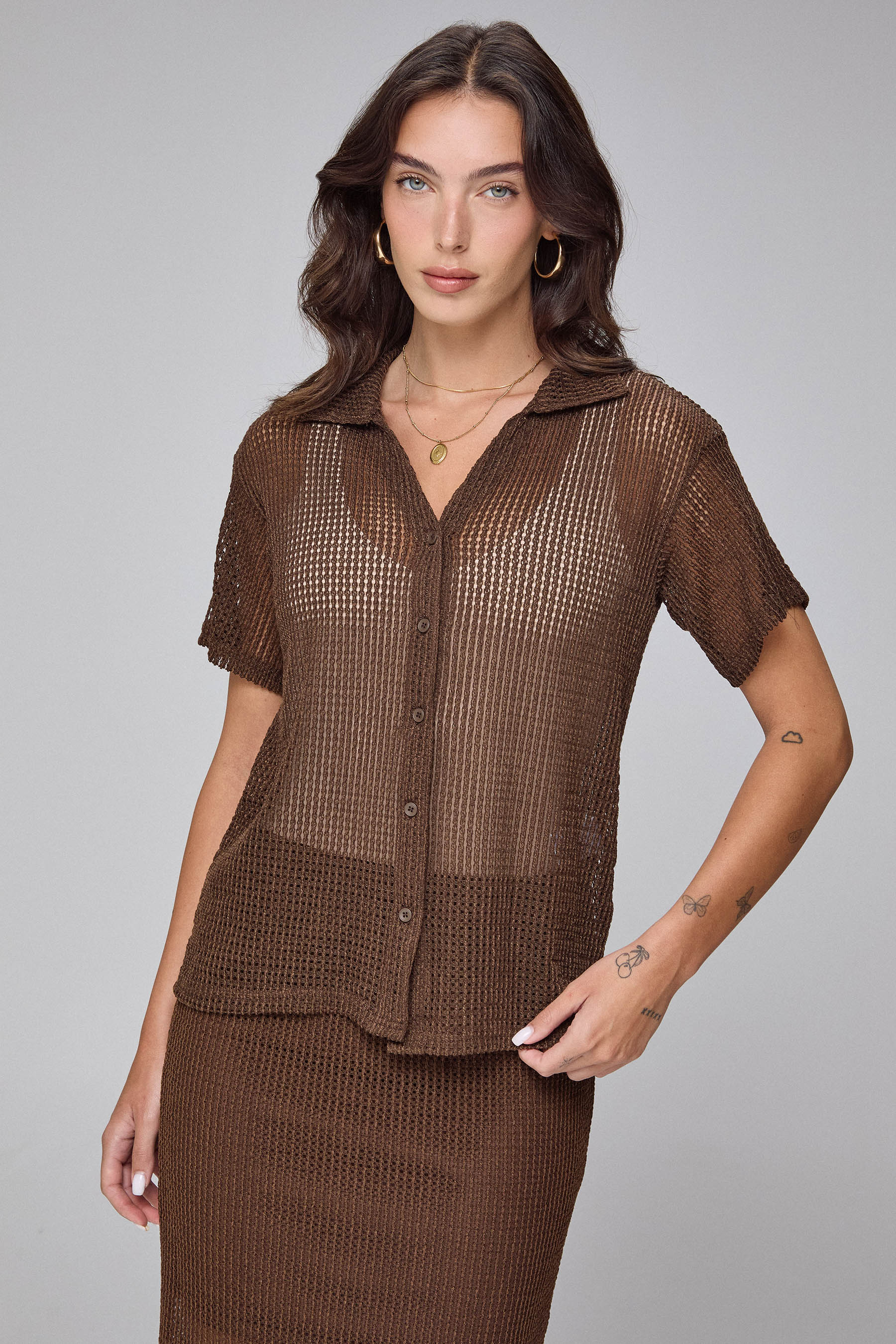 חולצה מכופתרת ליהי סט