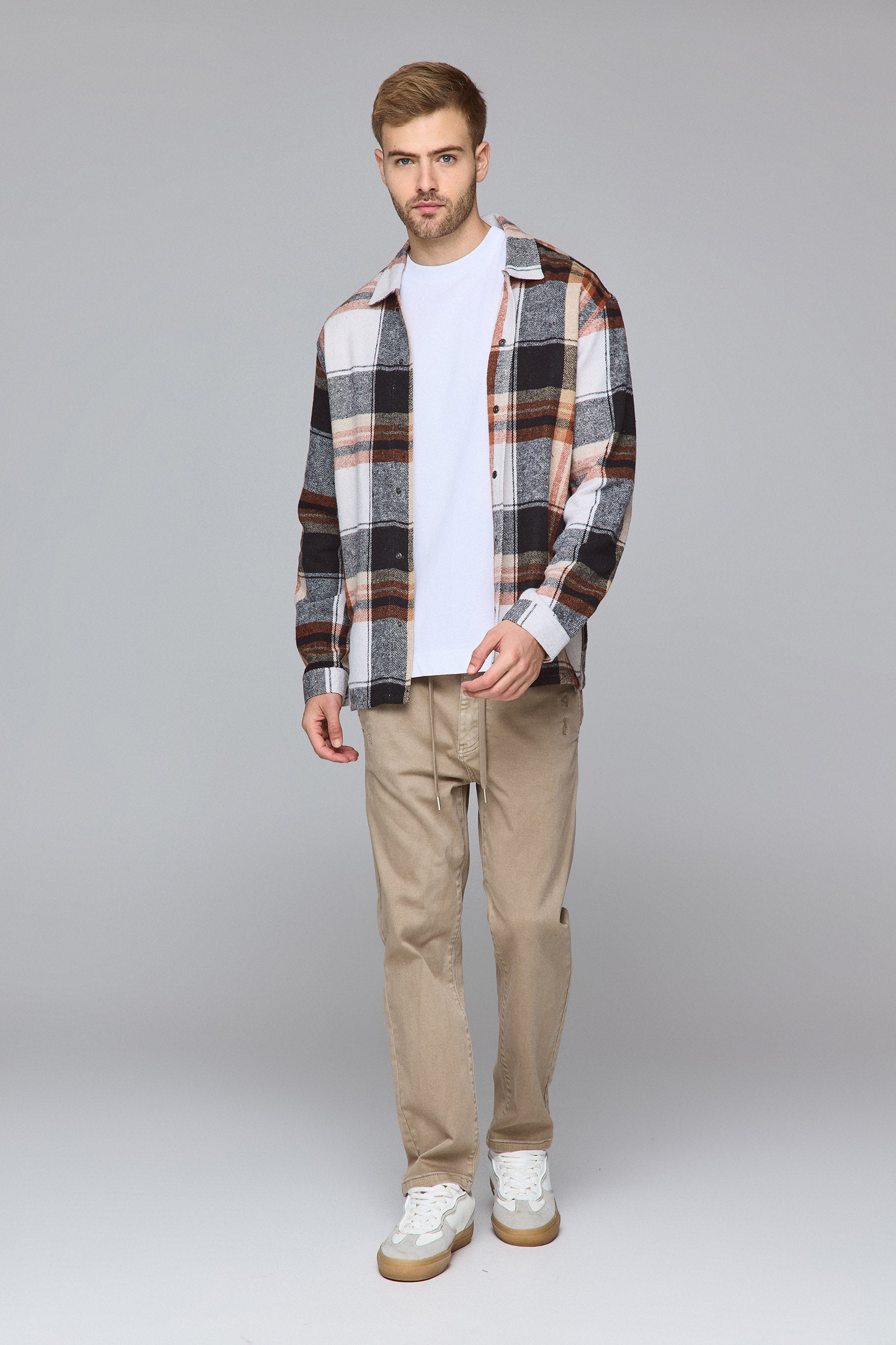 אוברשירט משבצת לייף