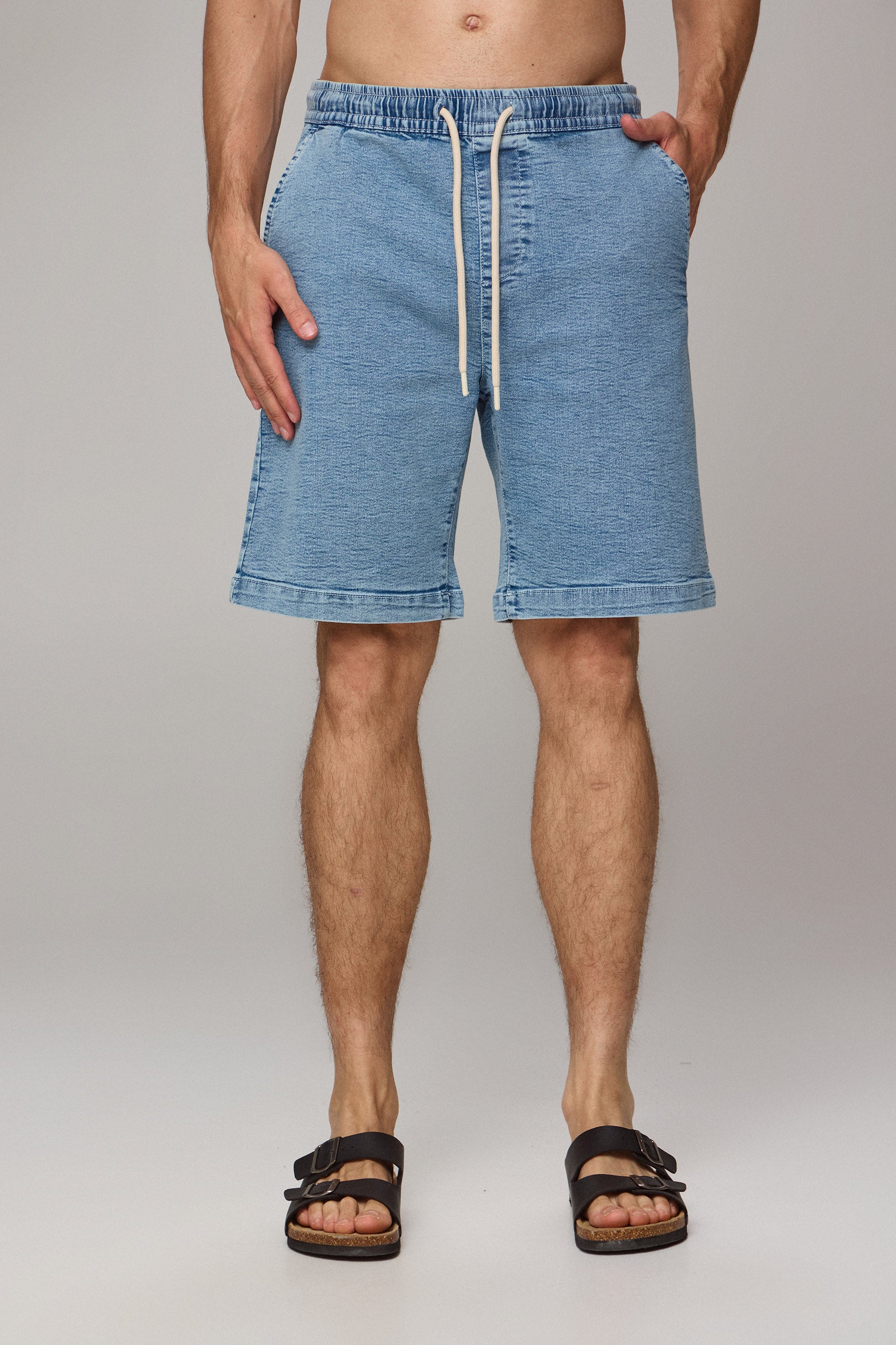 ברמודה ג'ינס חגורה אלסטית עידן