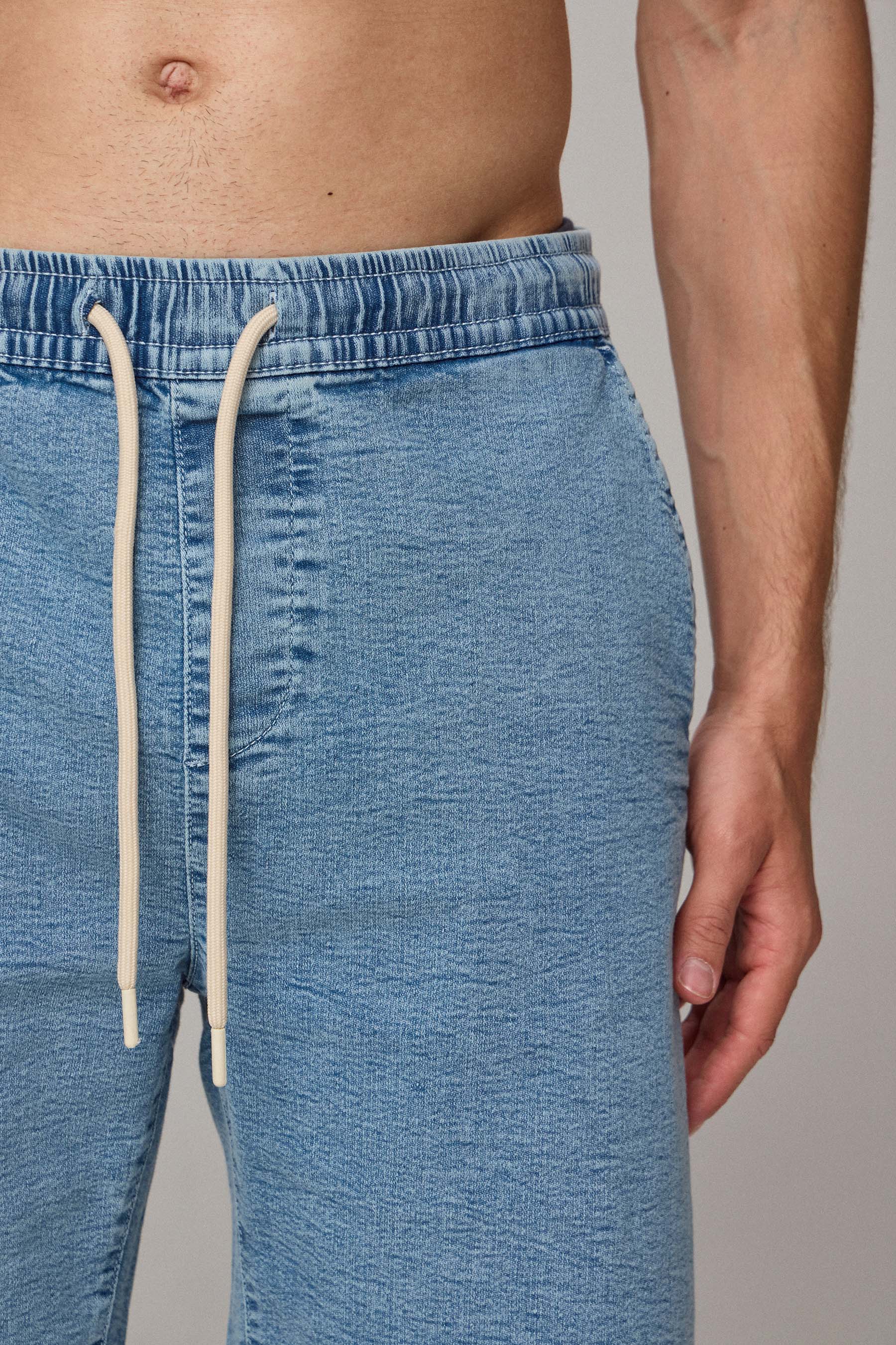 ברמודה ג'ינס חגורה אלסטית עידן
