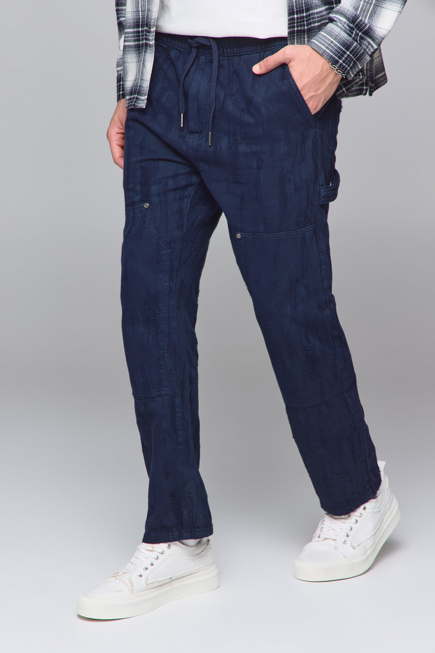 ג'ינס ג'אקרד קרפנטר קולור