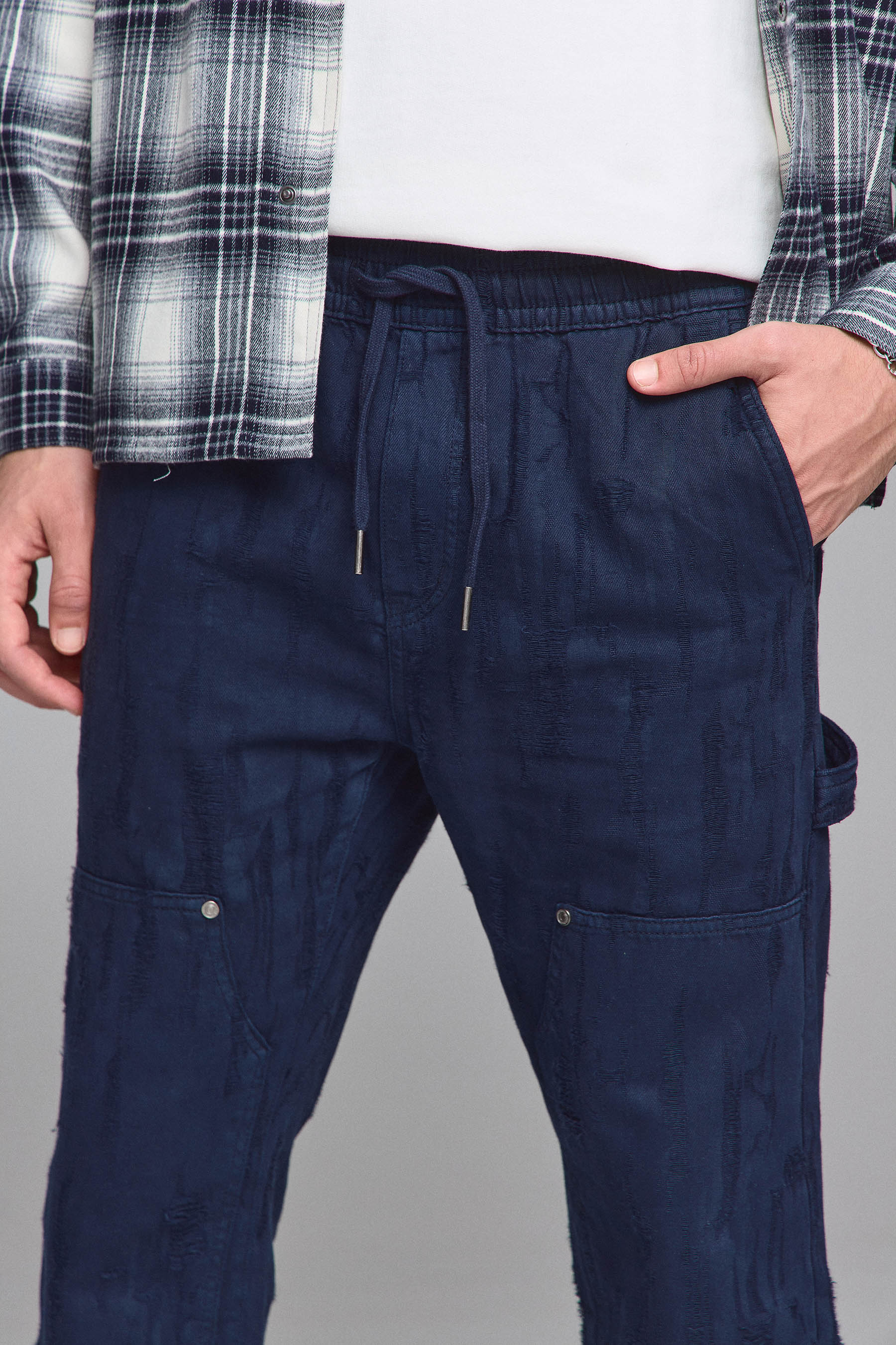 ג'ינס ג'אקרד קרפנטר קולור