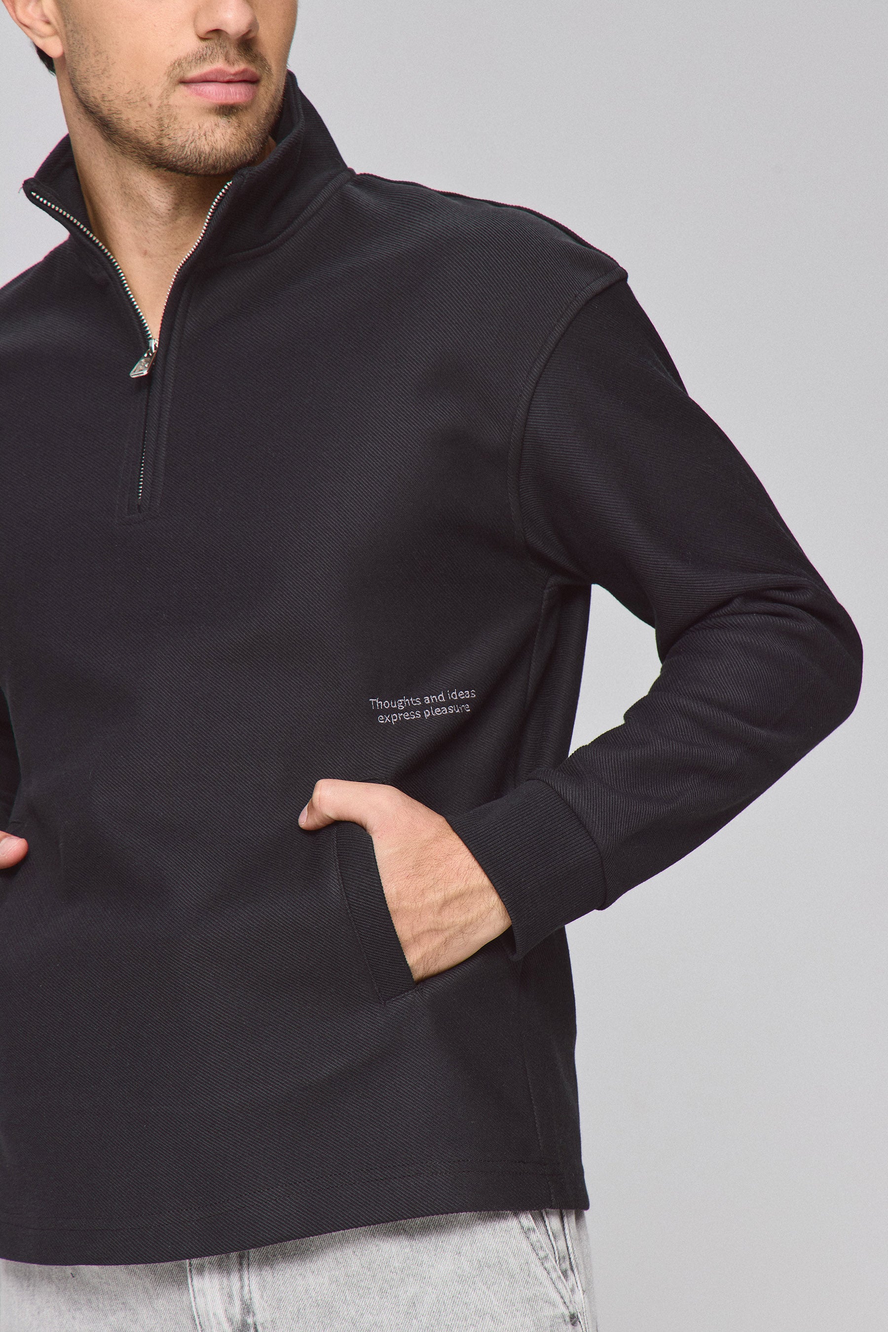 סווטשירט בייס קווילט מוק