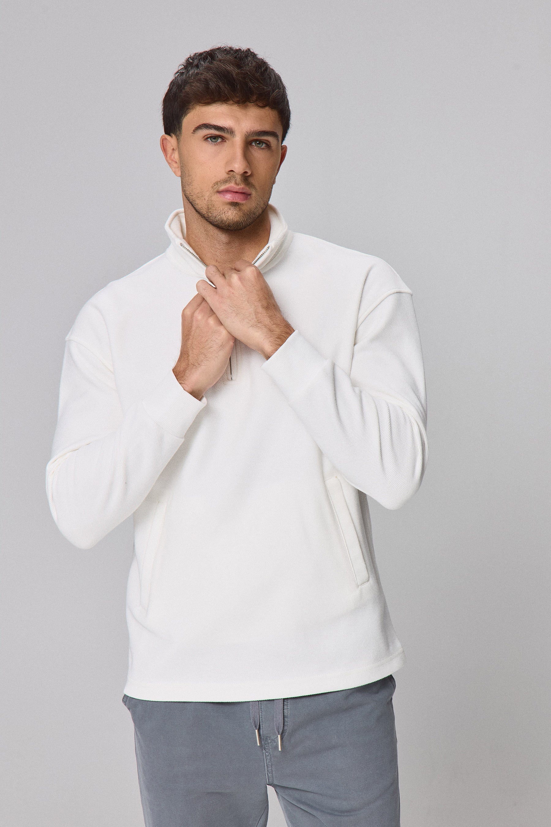 סווטשירט בייס קווילט מוק