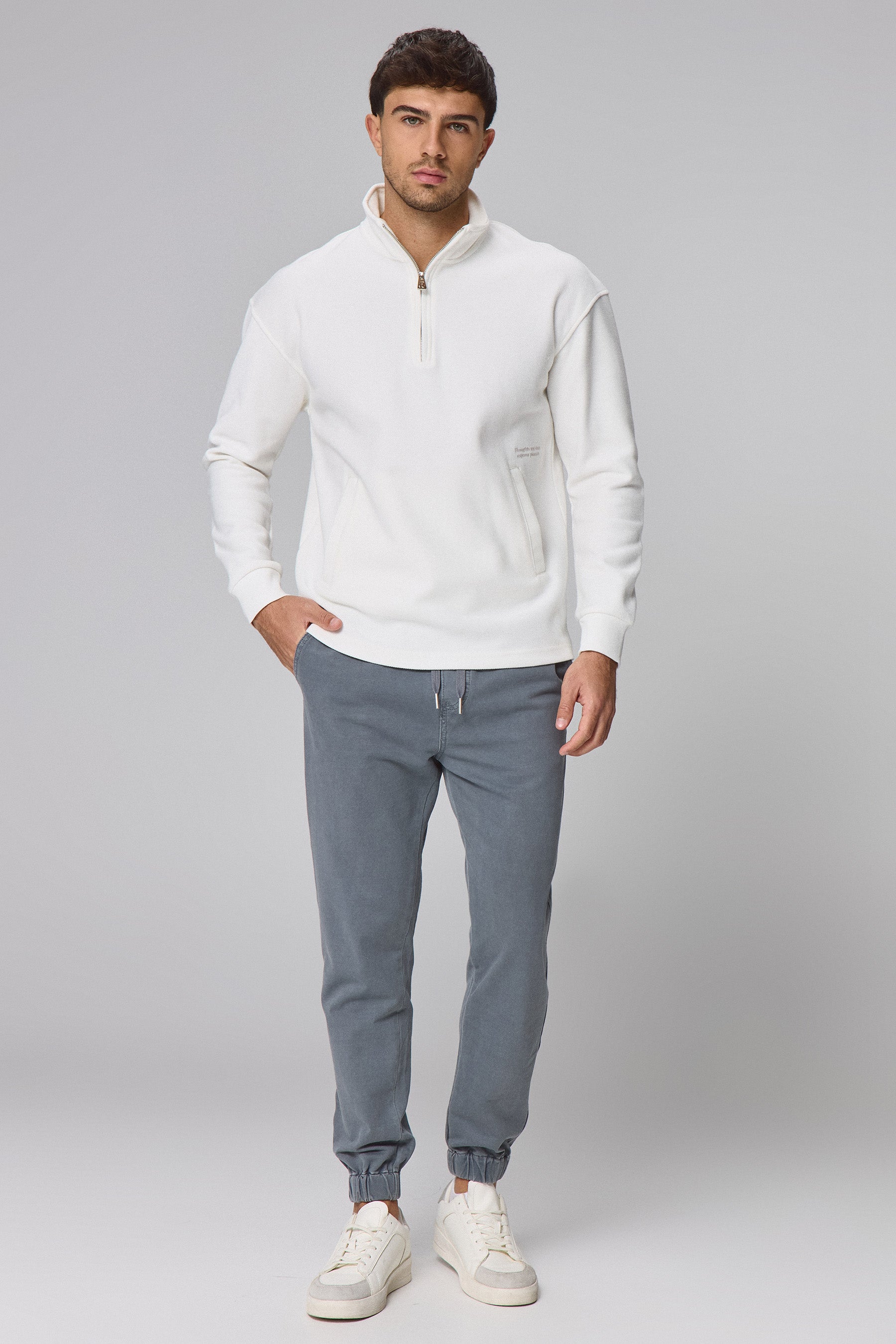 סווטשירט בייס קווילט מוק