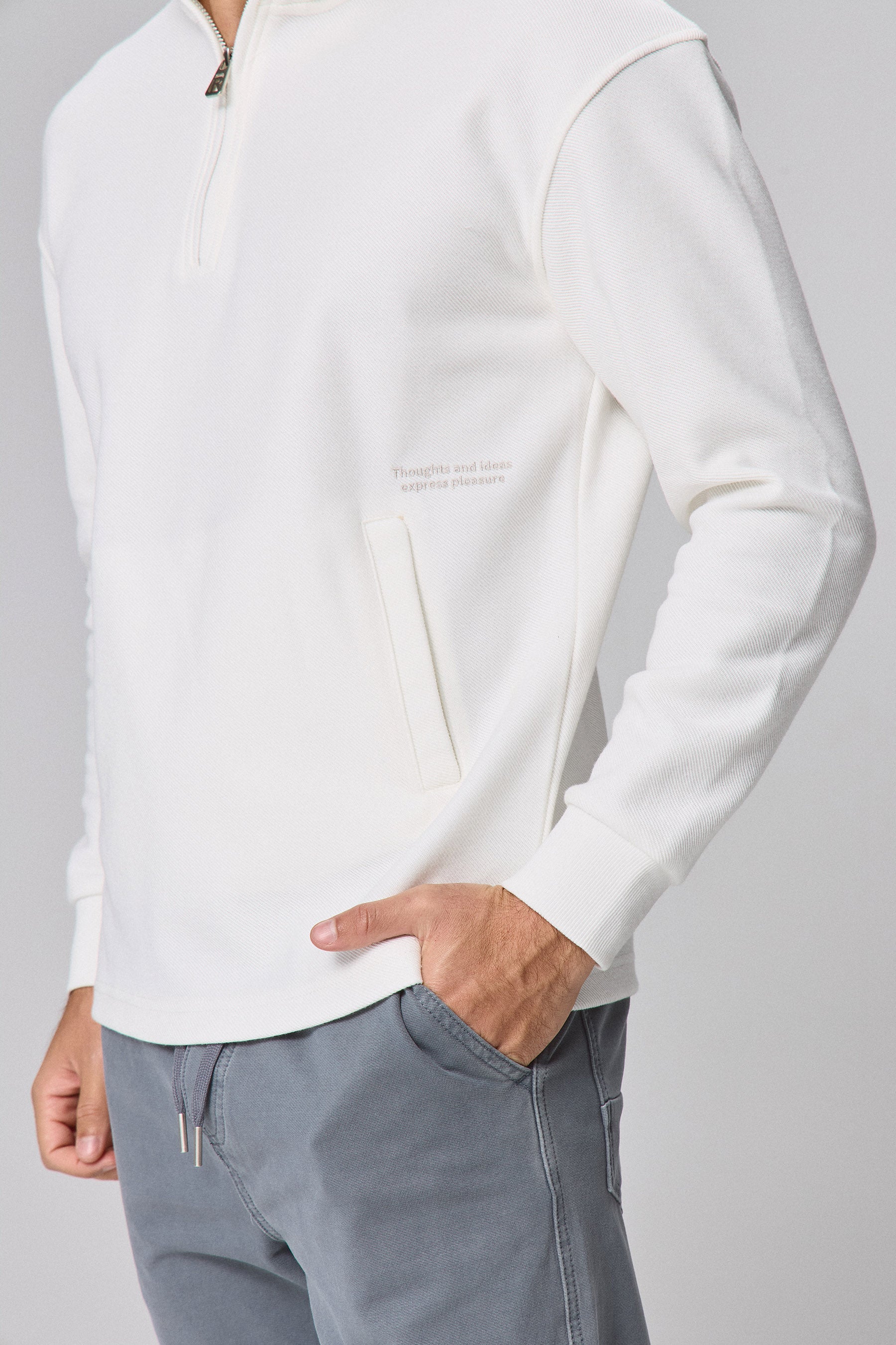 סווטשירט בייס קווילט מוק