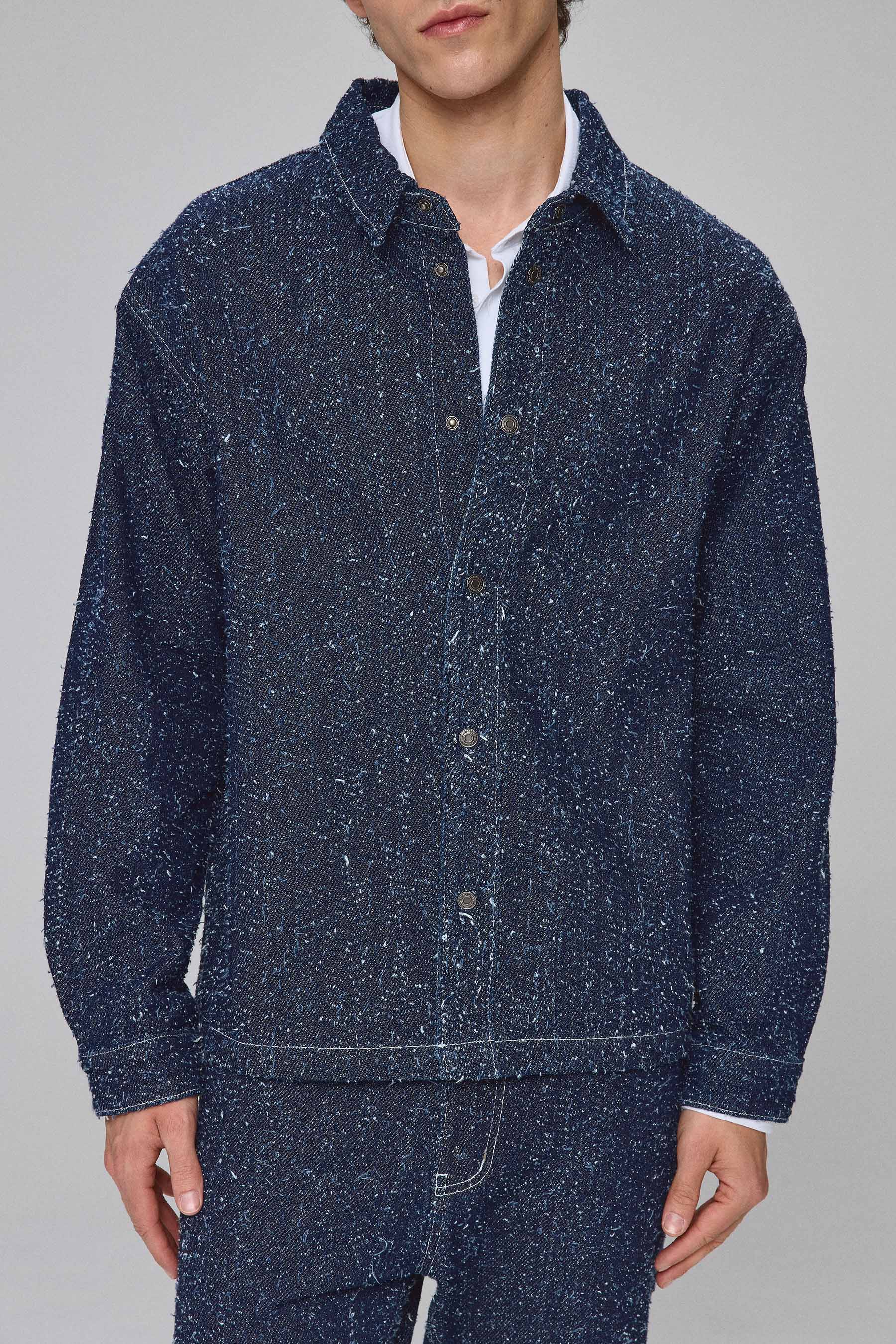 אוברשירט ג'ינס לייבל סט