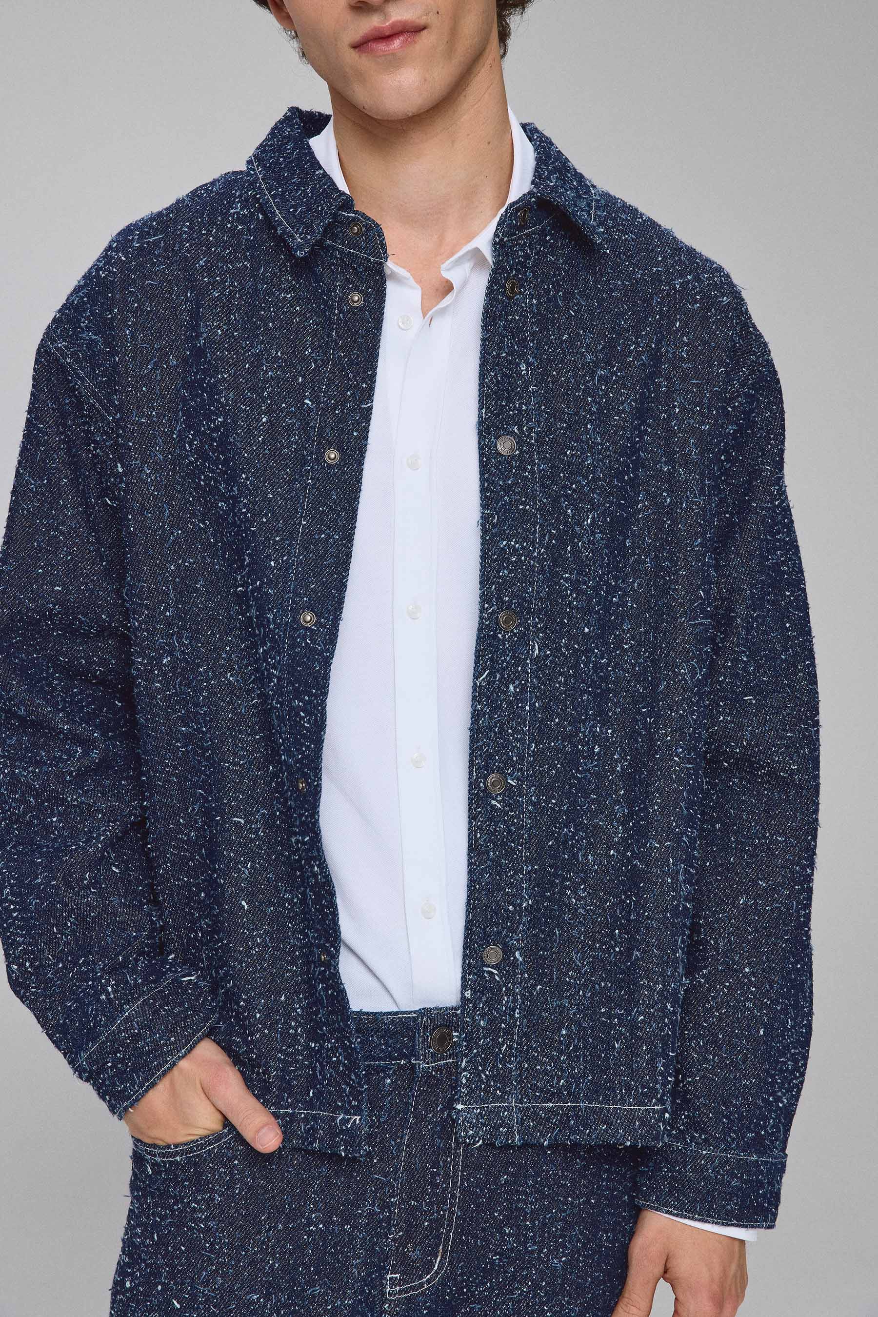 אוברשירט ג'ינס לייבל סט