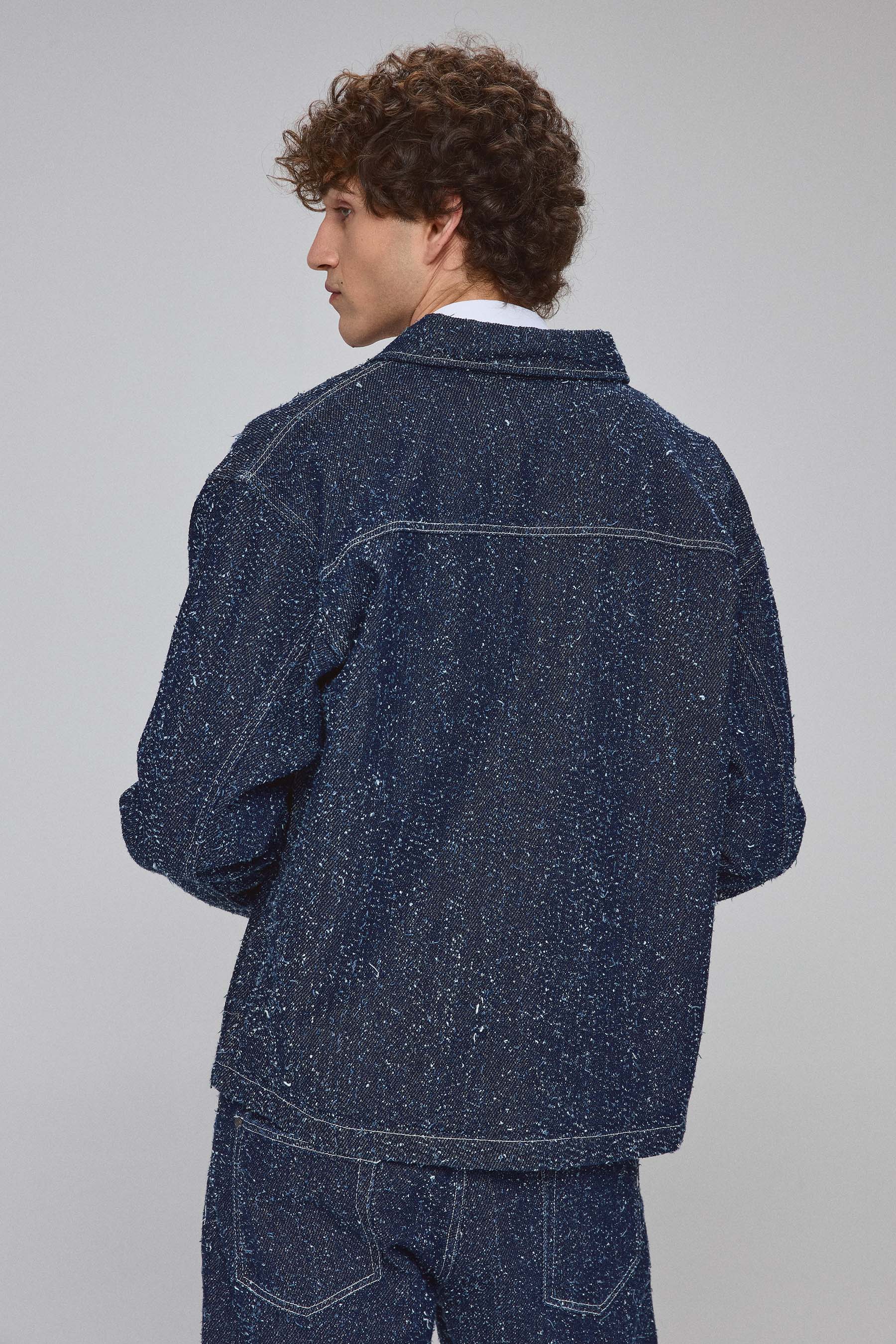 אוברשירט ג'ינס לייבל סט