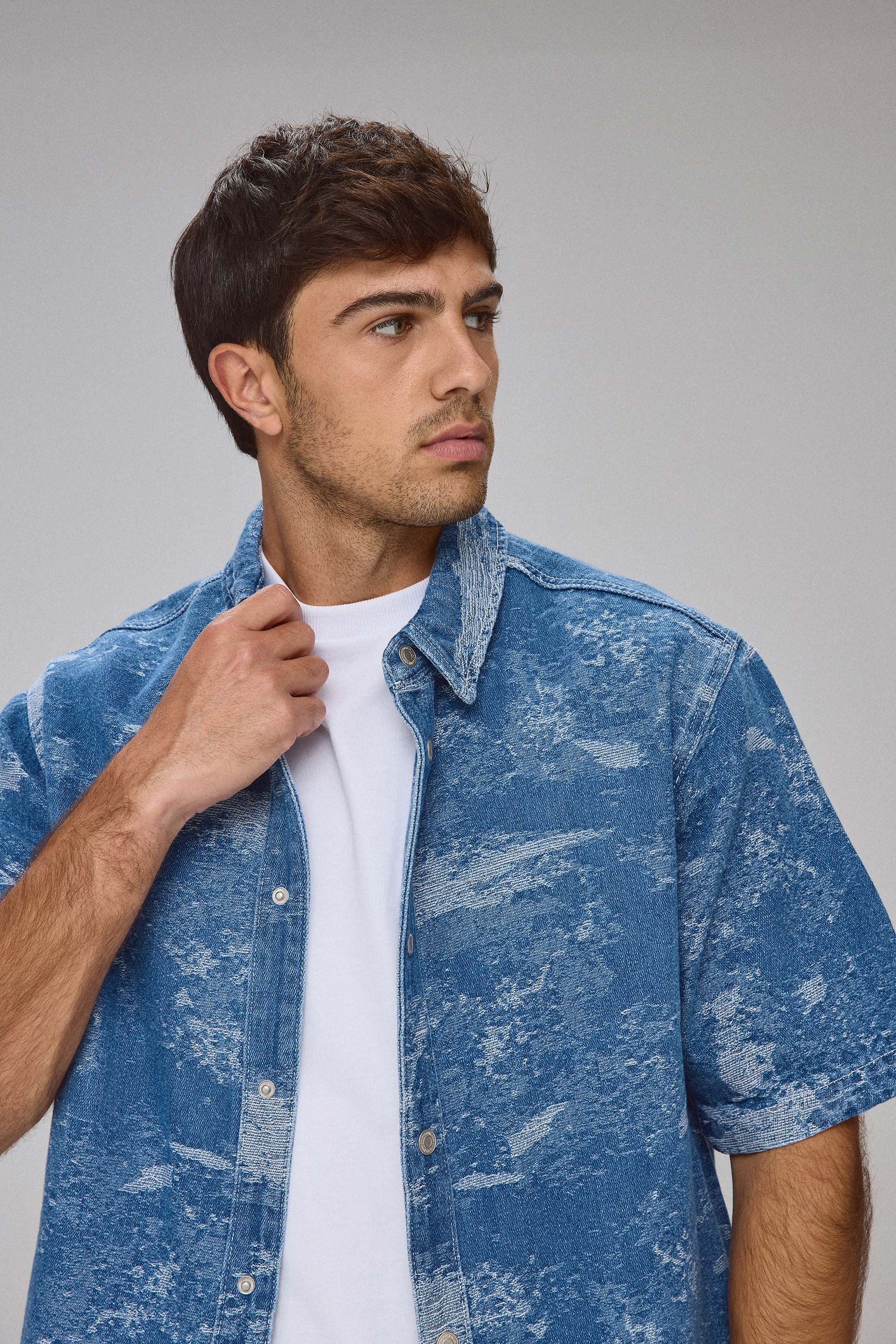 חולצת ג'ינס קומופלאז' סט