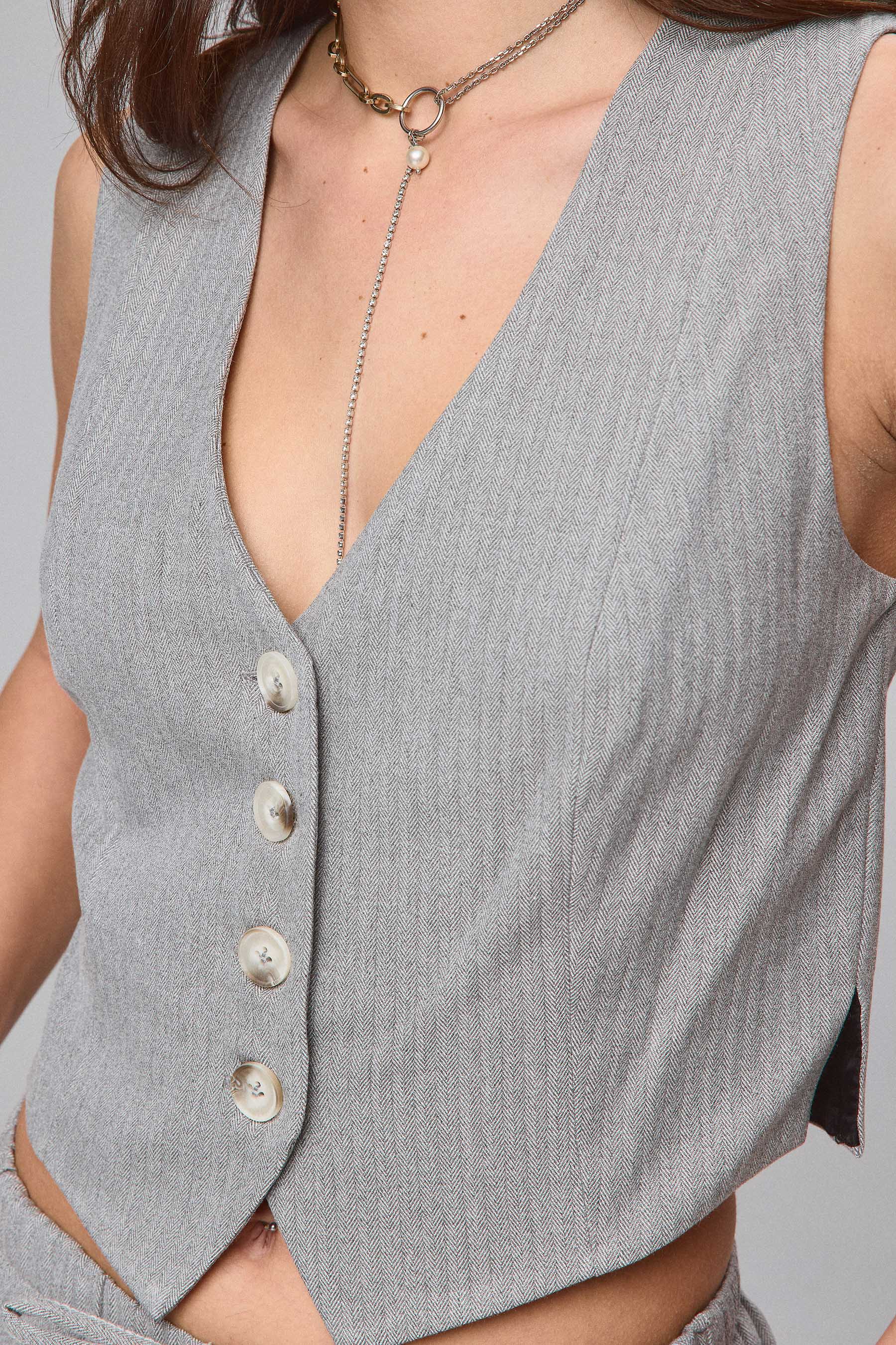 ווסט צמר סט