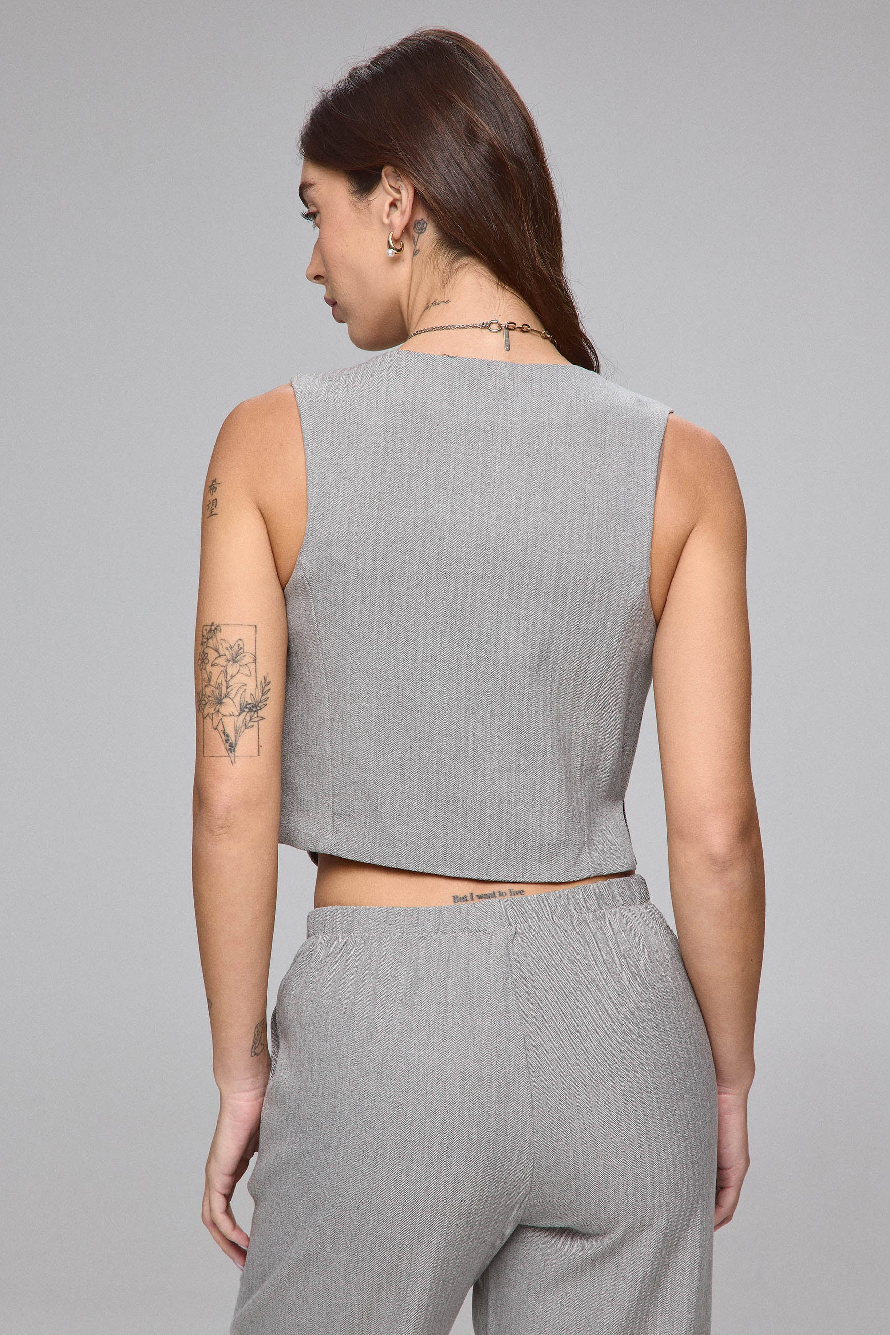 ווסט צמר סט