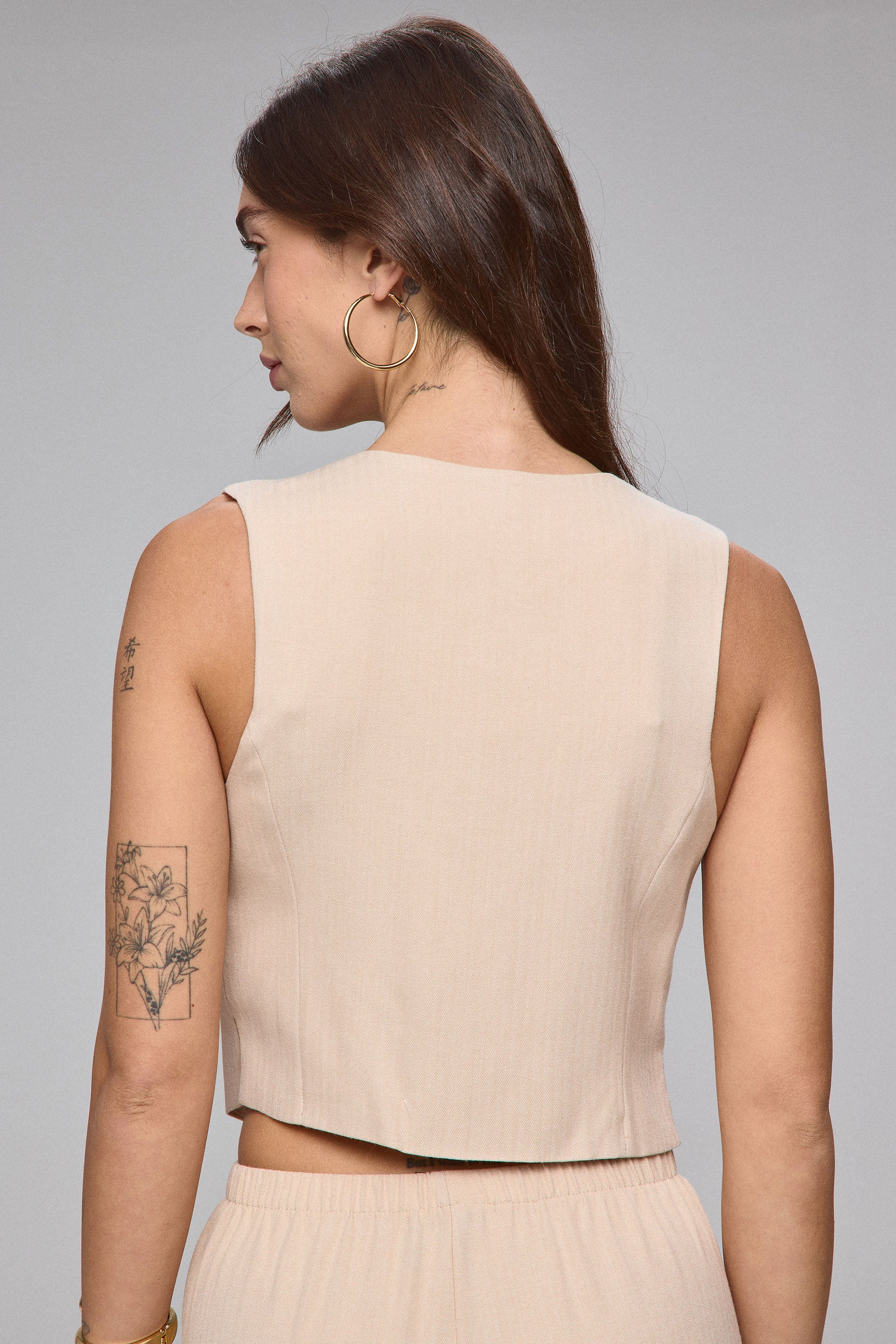 ווסט צמר סט