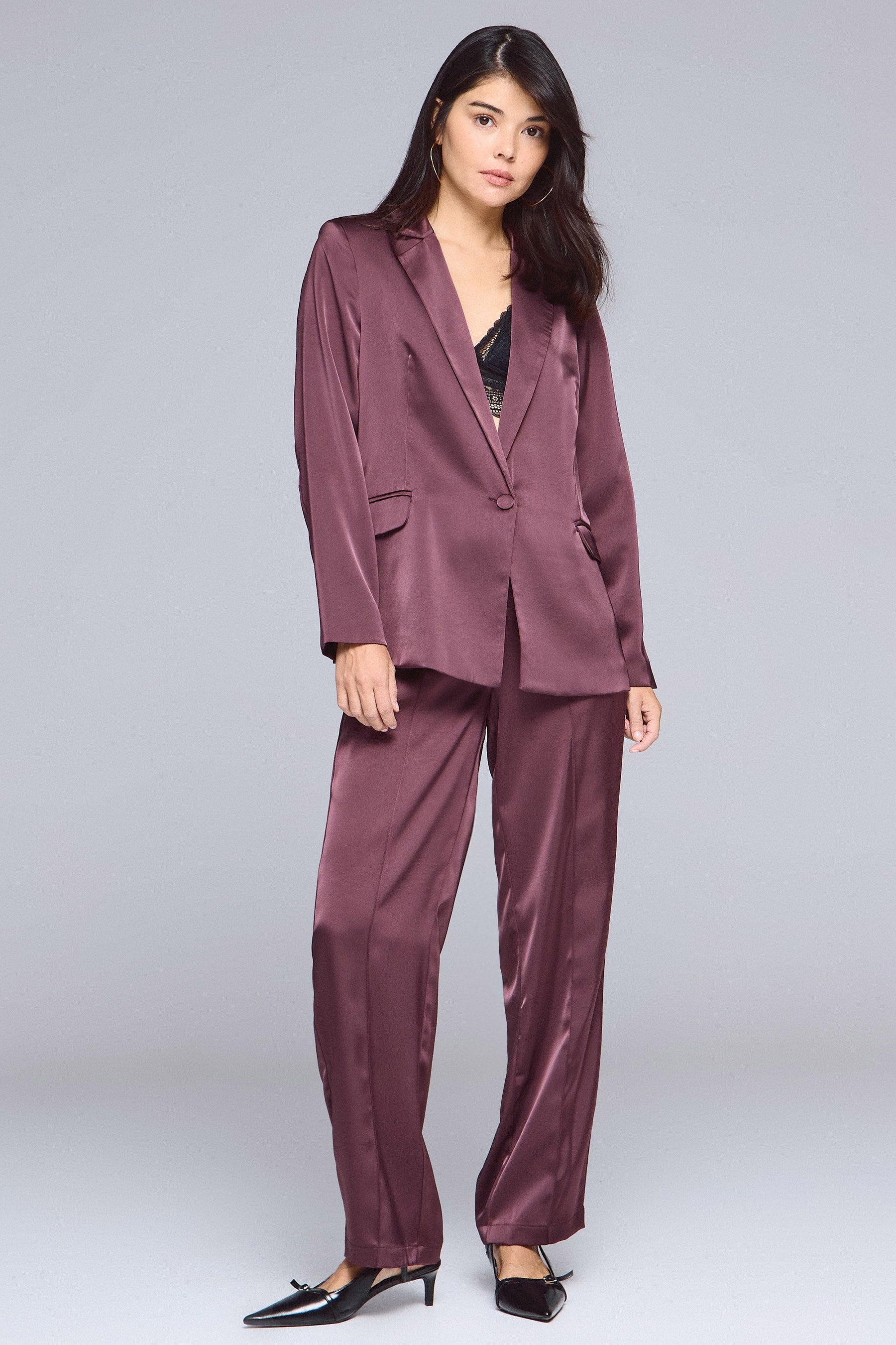 גיקט מחויט עם כיסים