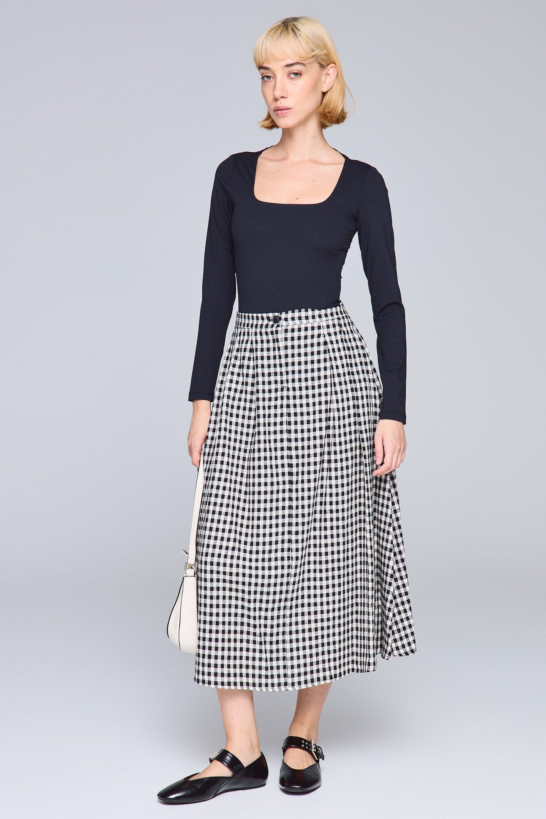 חצאית משבצות