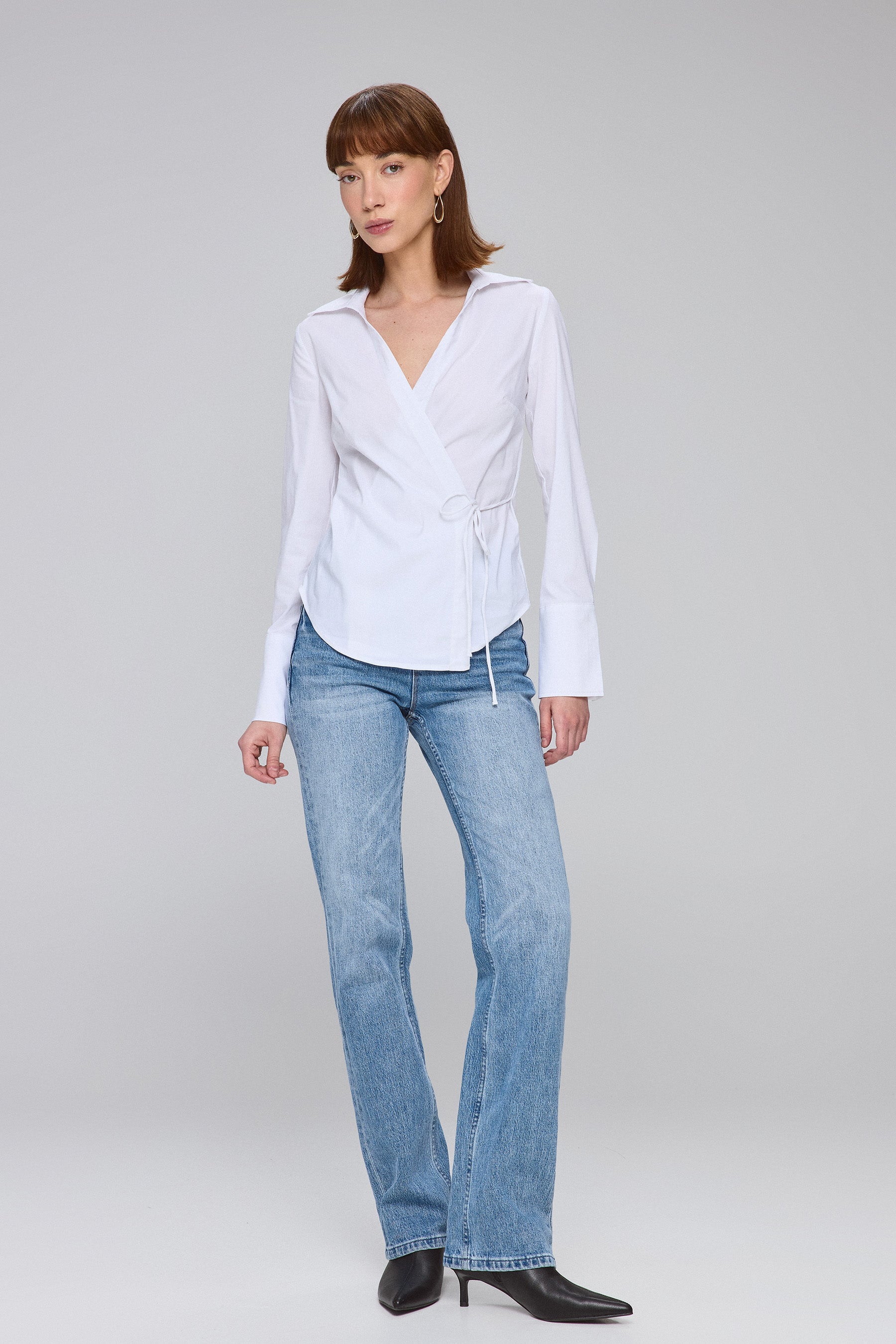 חולצת מעטפת נעומי