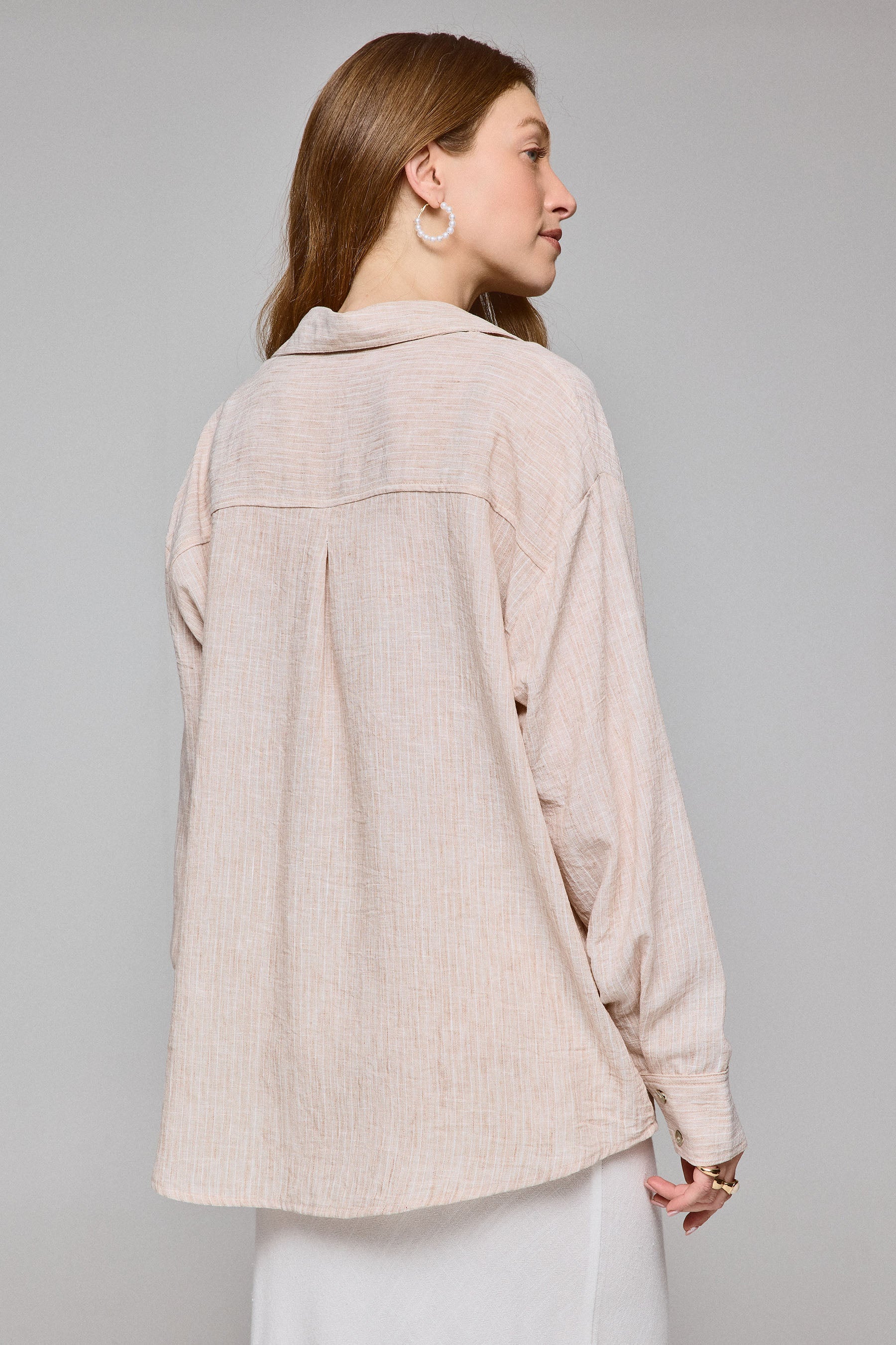 חולצת נטורל פסים ניו