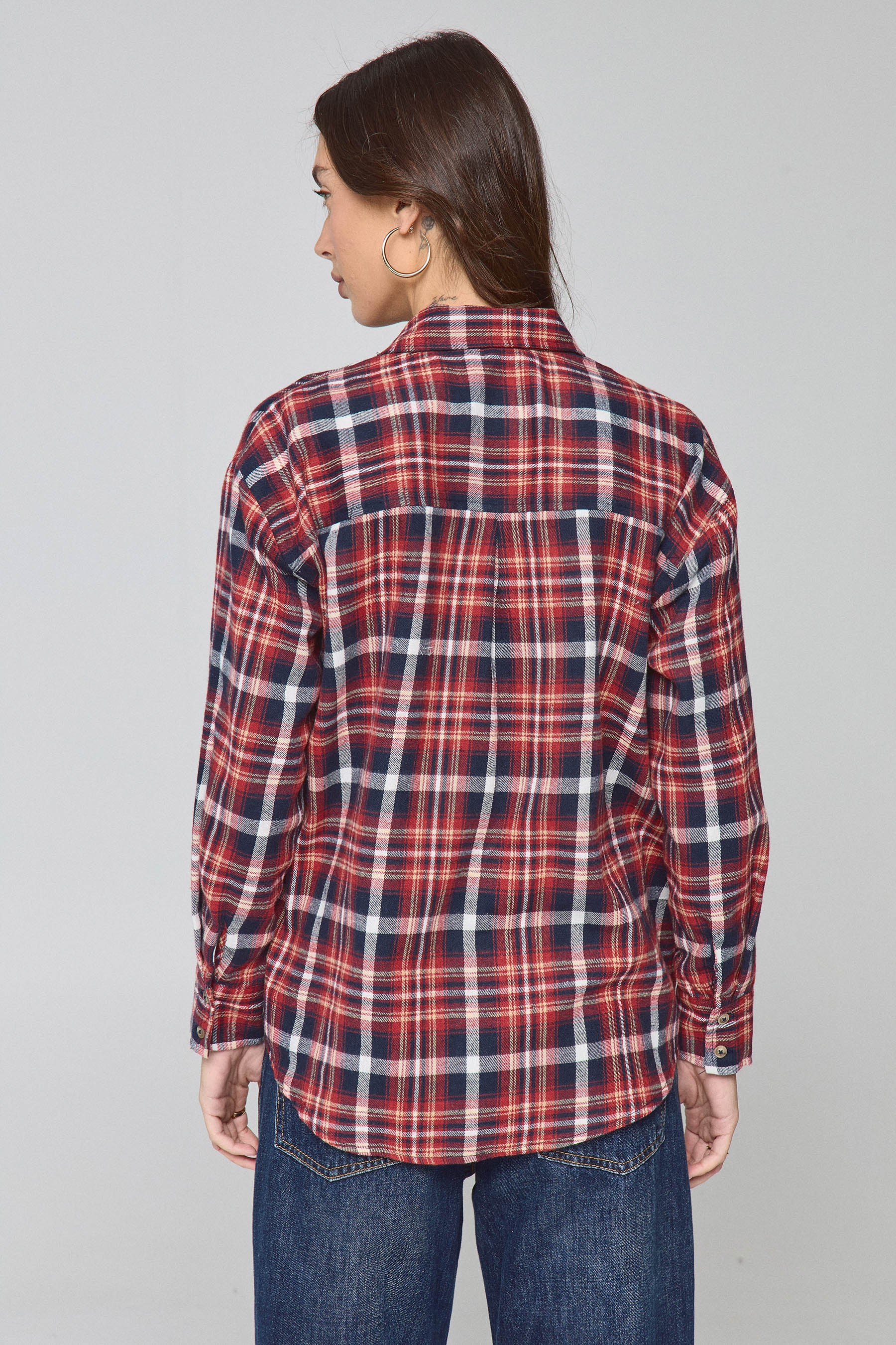 חולצת משובצת מיילי