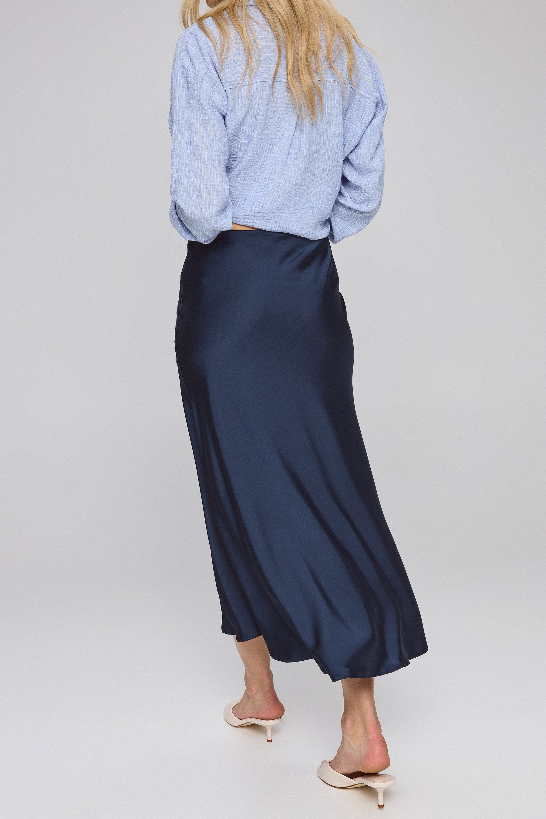 חצאית מקסי עם גומי