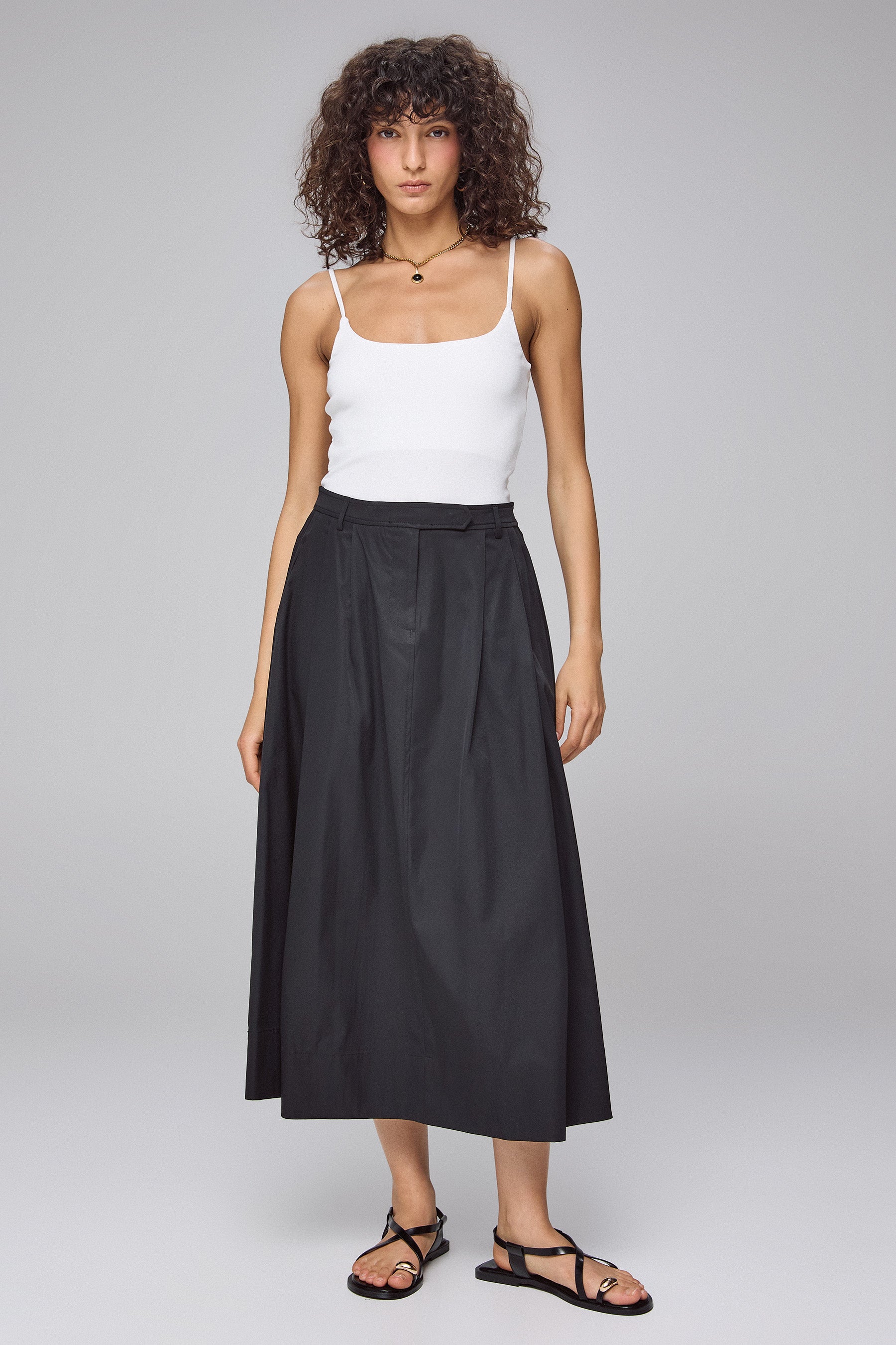 חצאית פרשוט מישל כיסים