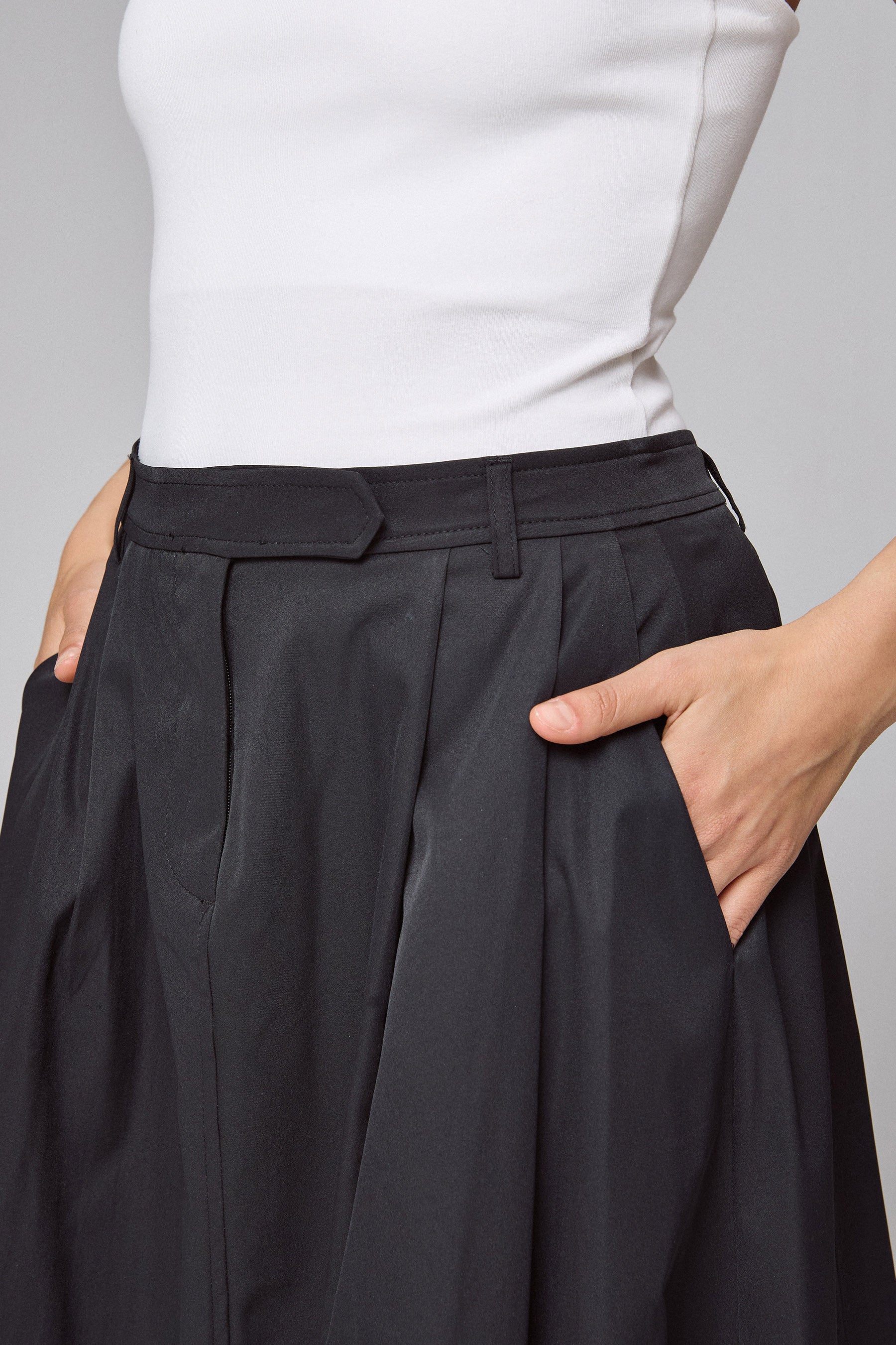 חצאית פרשוט מישל כיסים