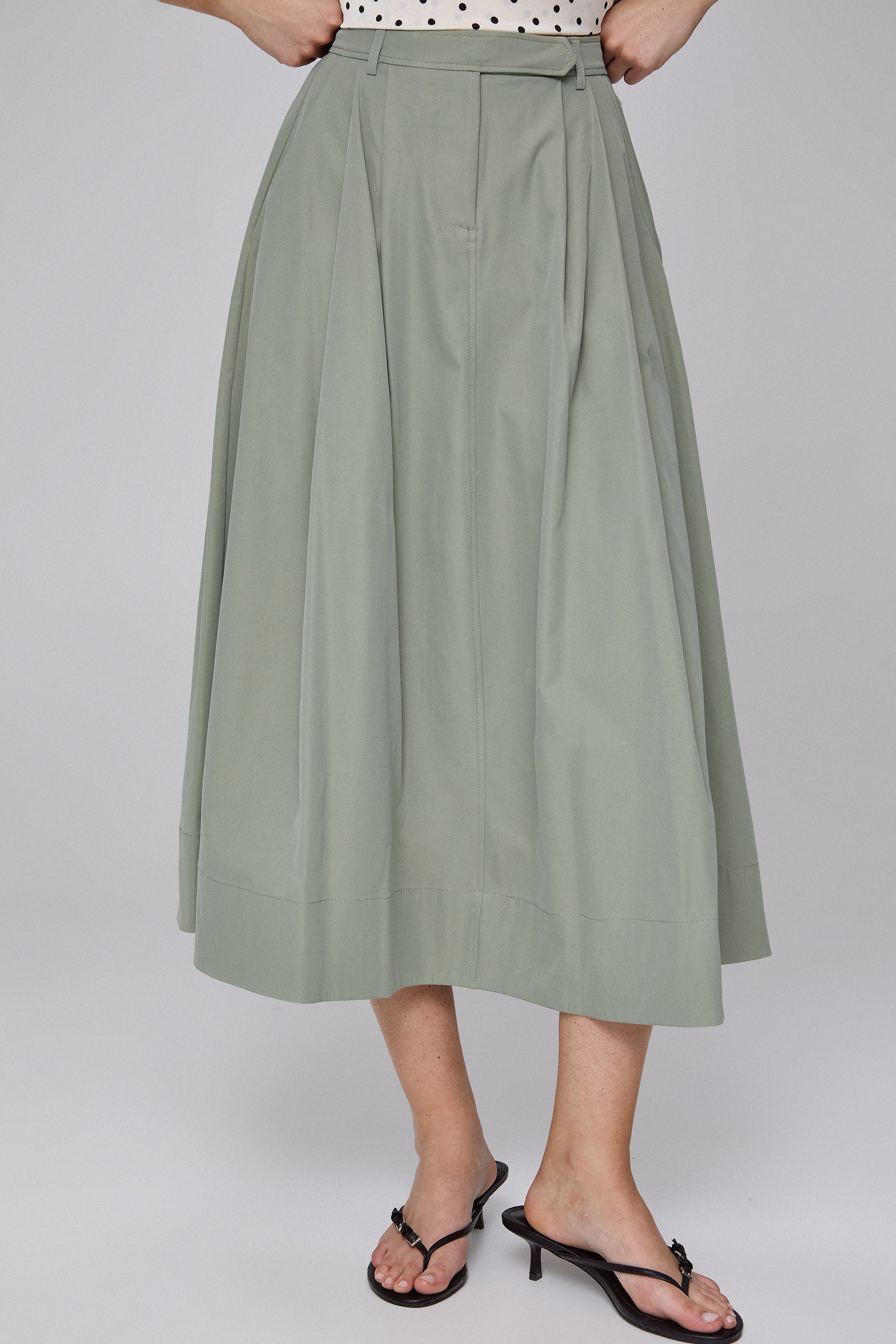 חצאית פרשוט מישל כיסים