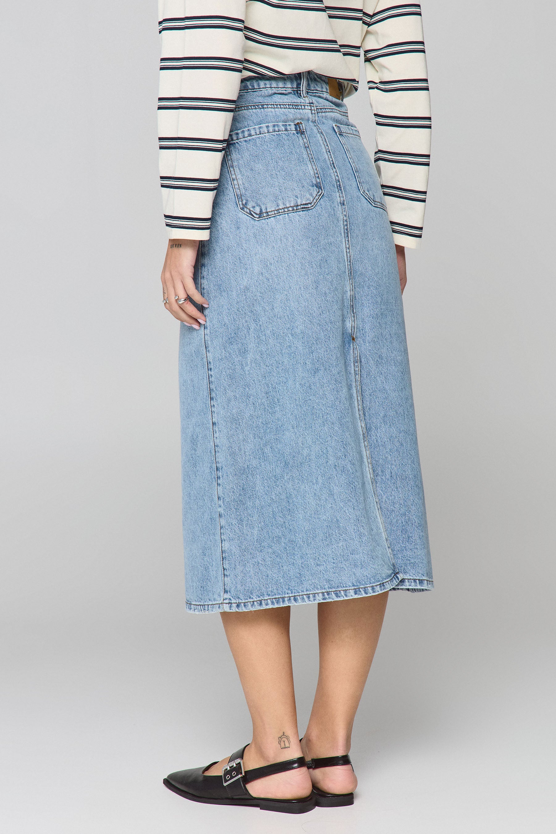 חצאית כיסי פטצ'