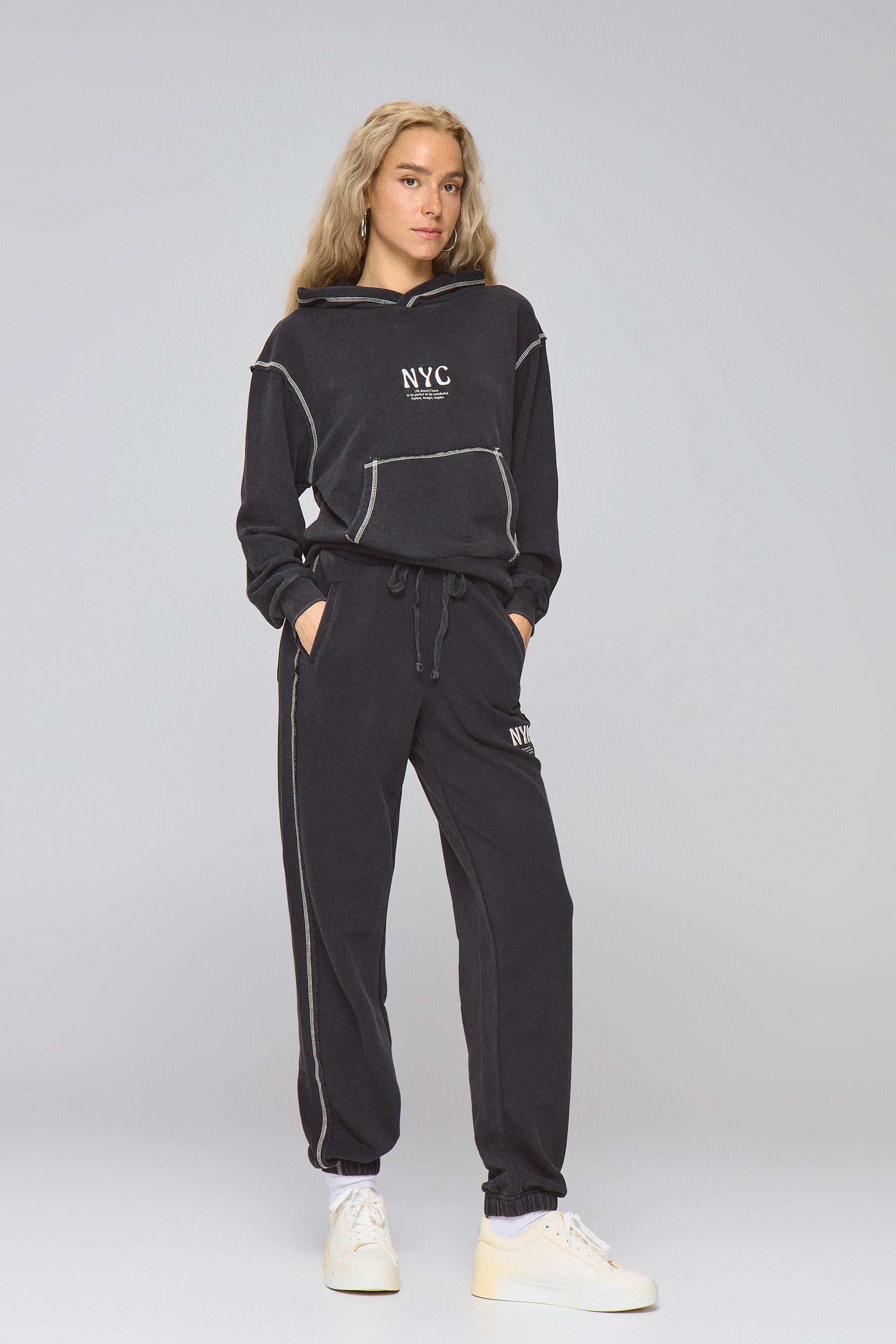 מכנס שטוף עם פלטלוק