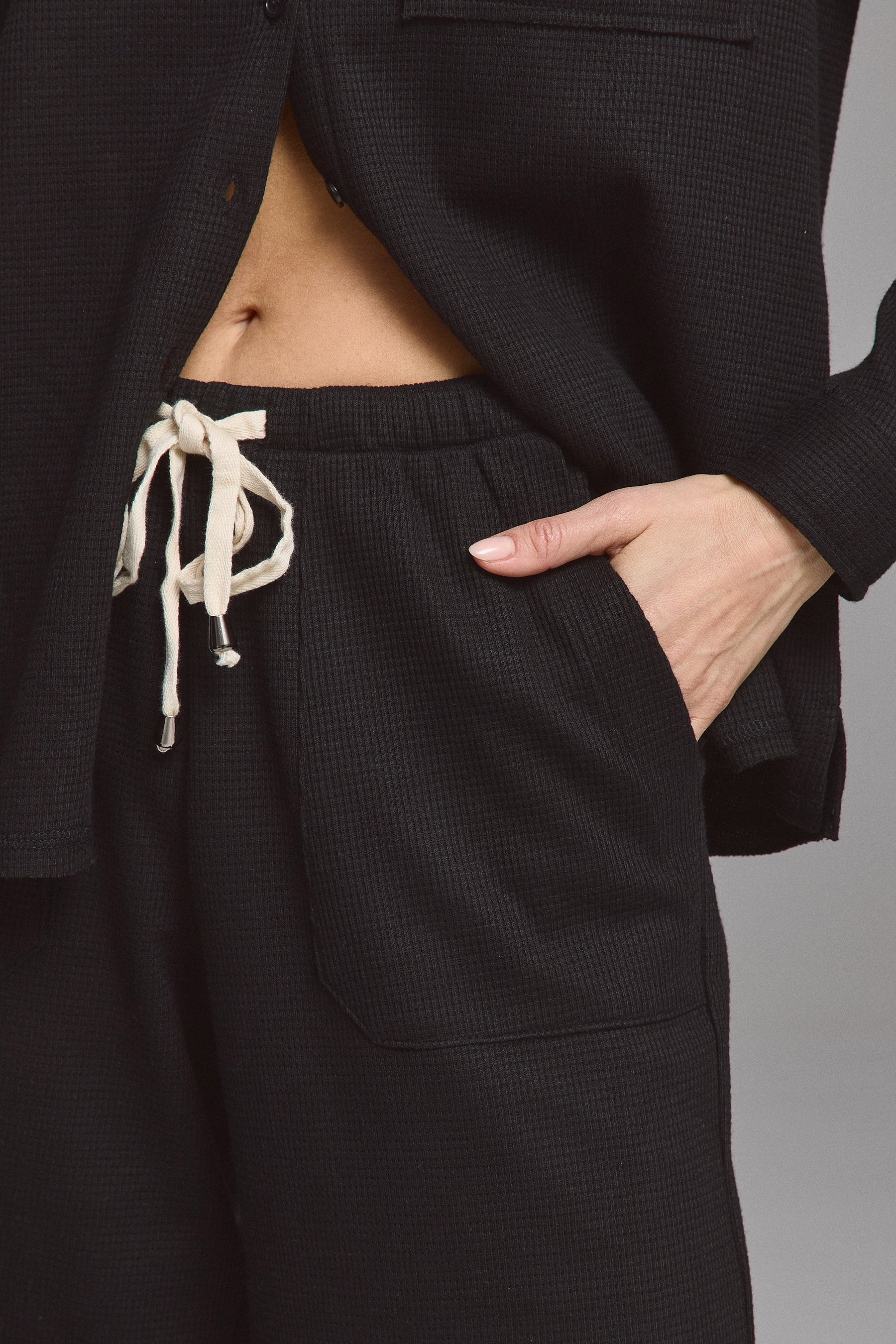 מכנס וופל סט