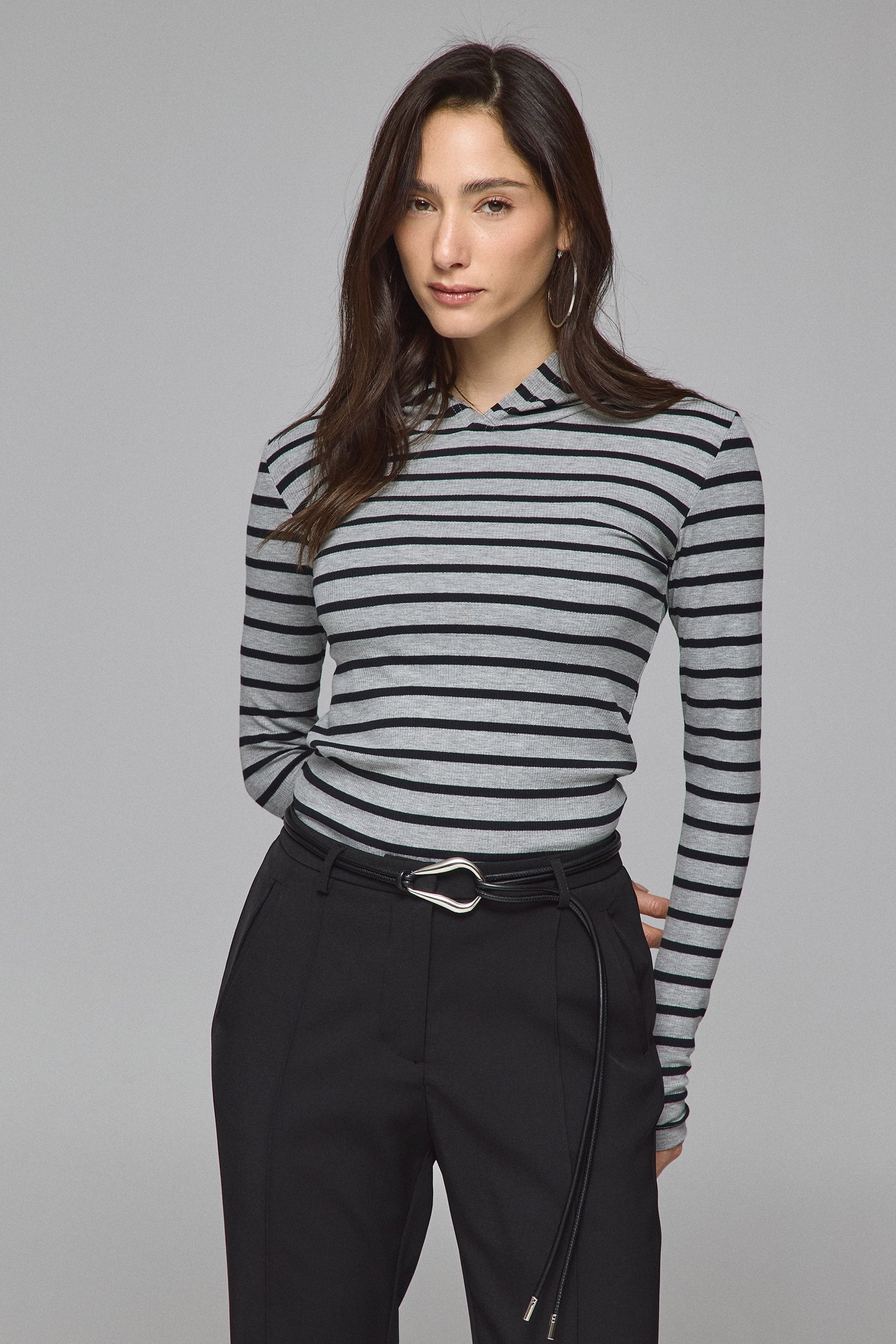 קפוצ'ון ריב פסים