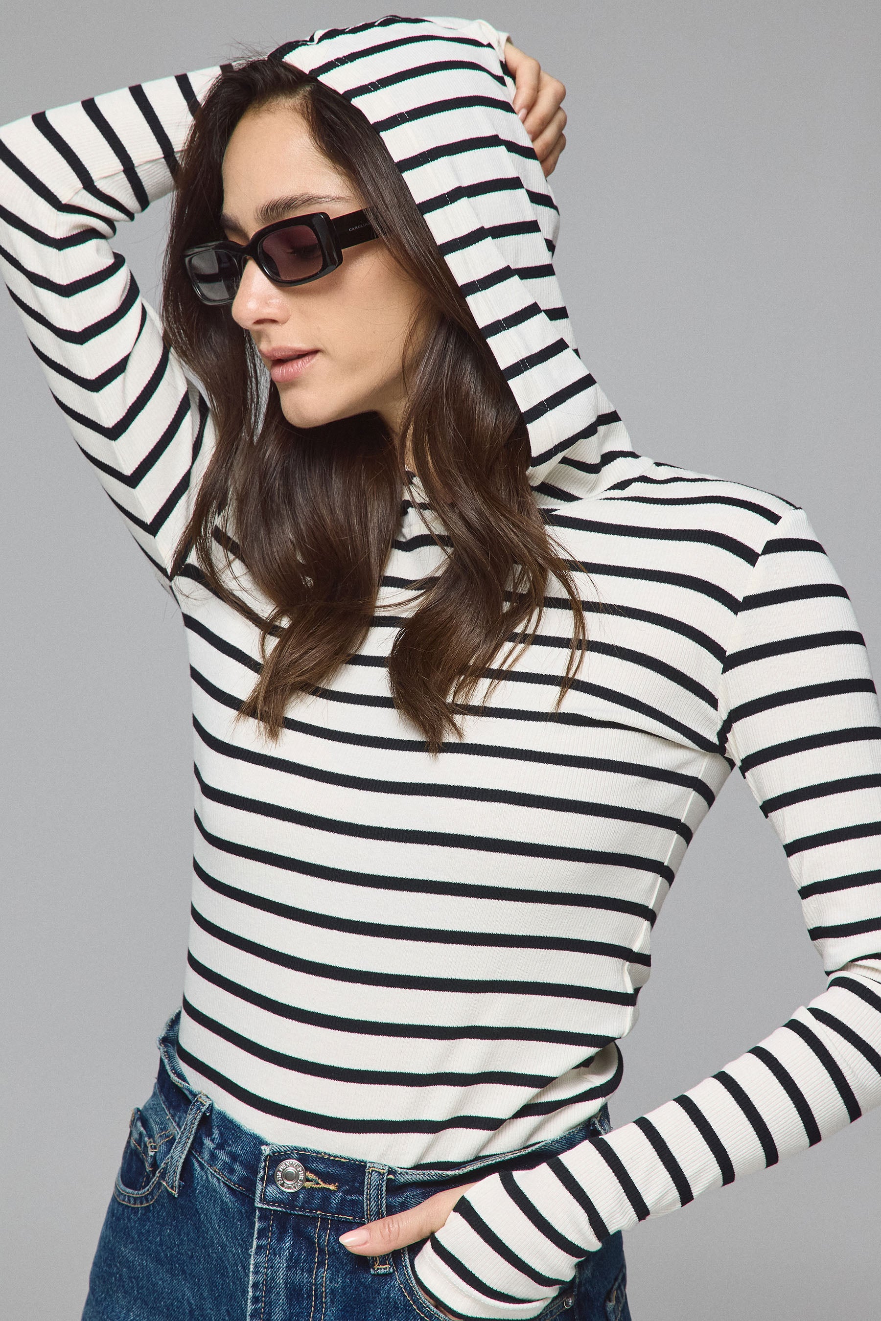 קפוצ'ון ריב פסים