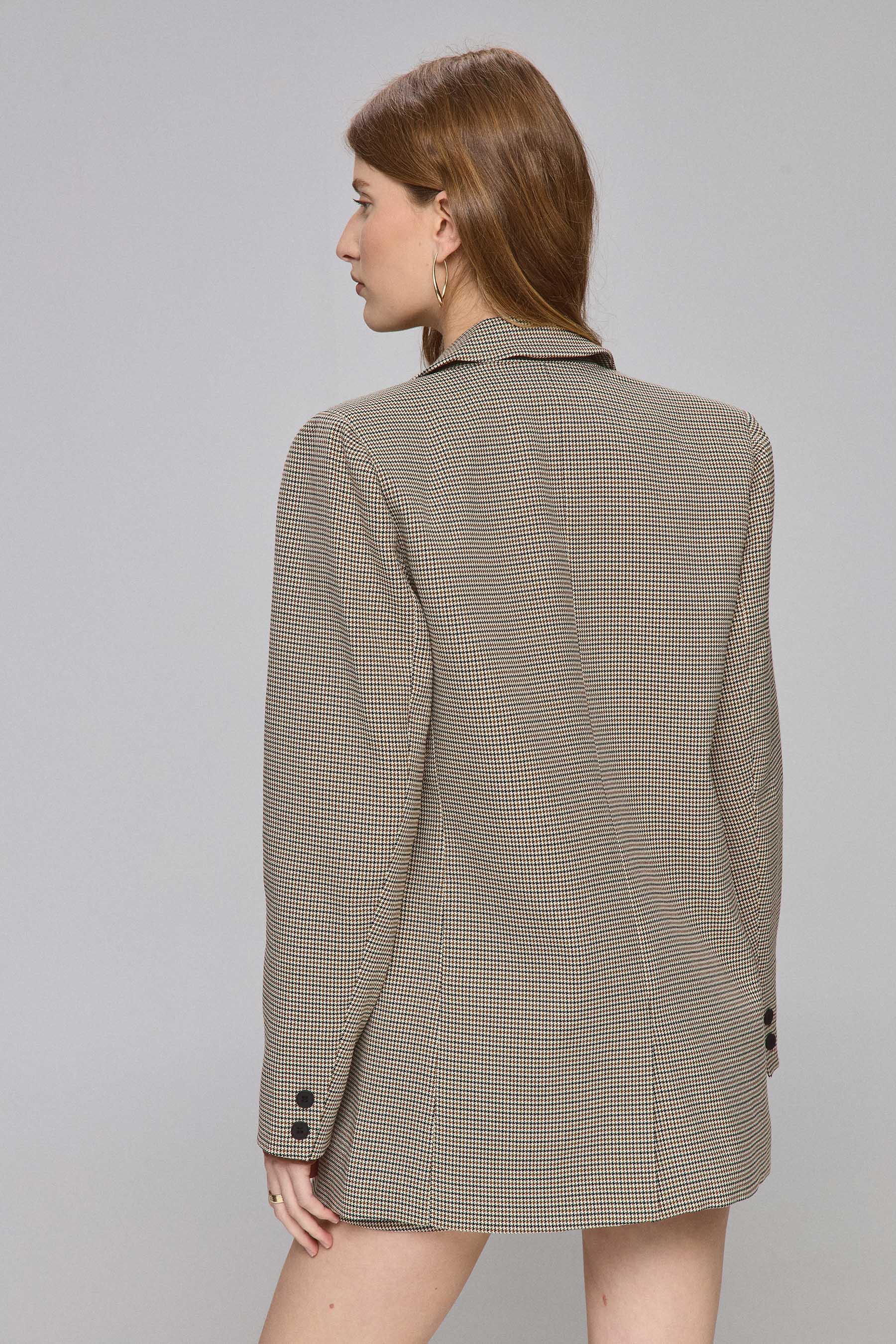 ג'קט משבצות סט