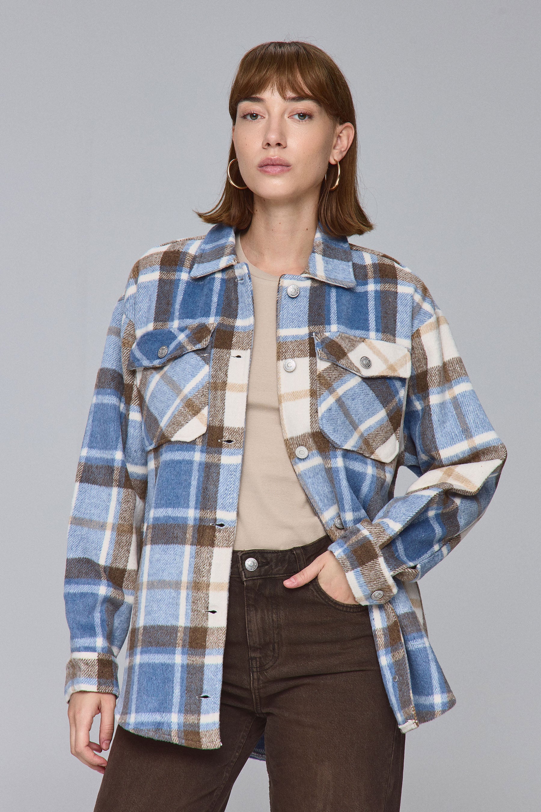 ג'קט קנדל משובץ