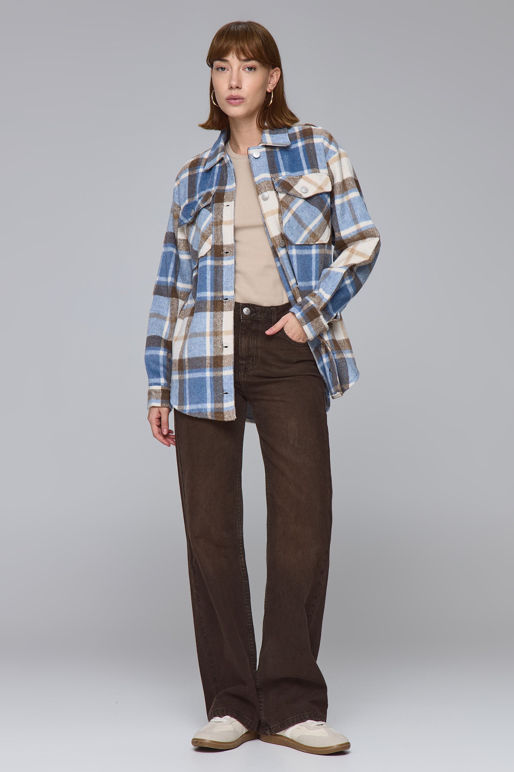 ג'קט קנדל משובץ