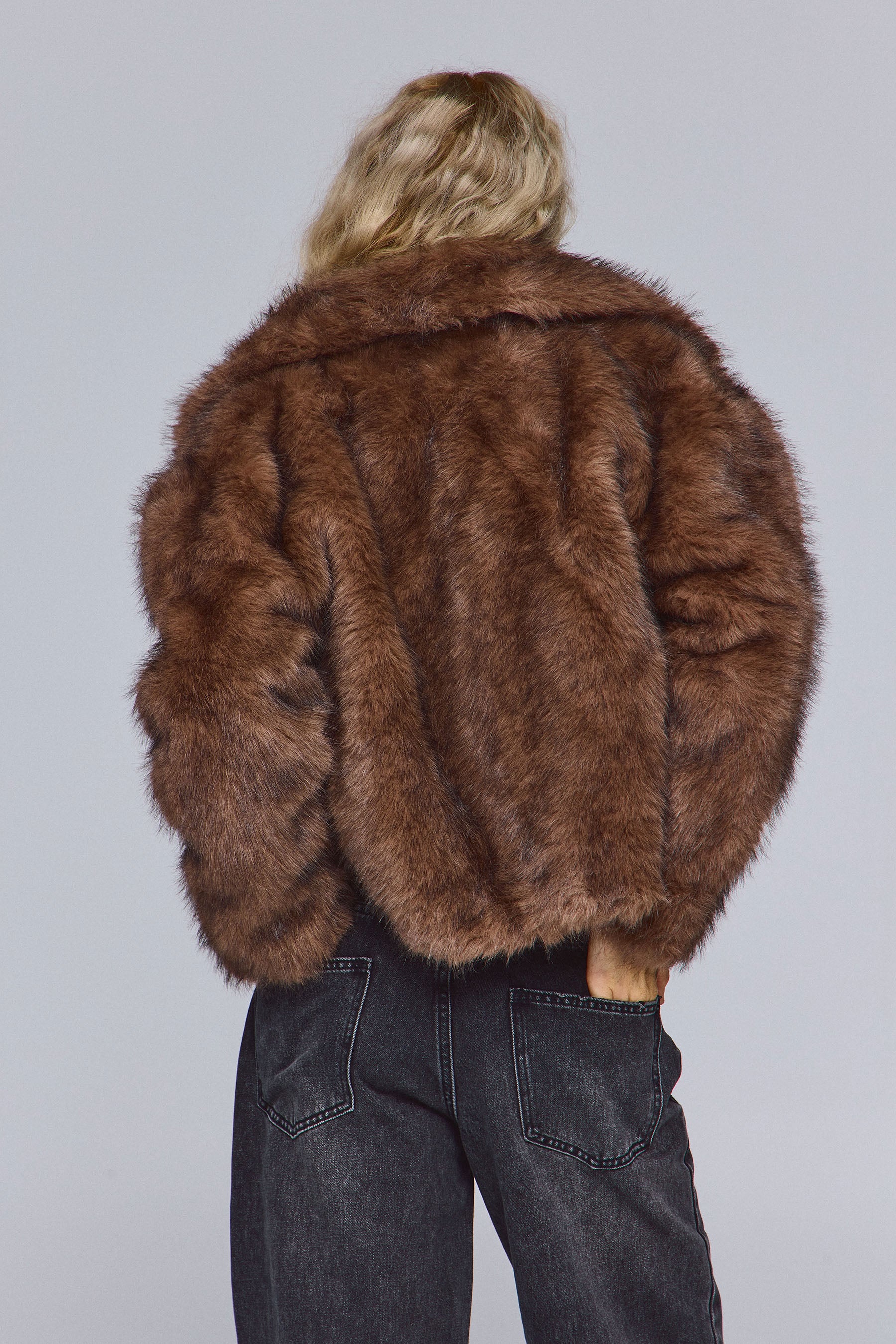 מעיל פרווה קלאסי