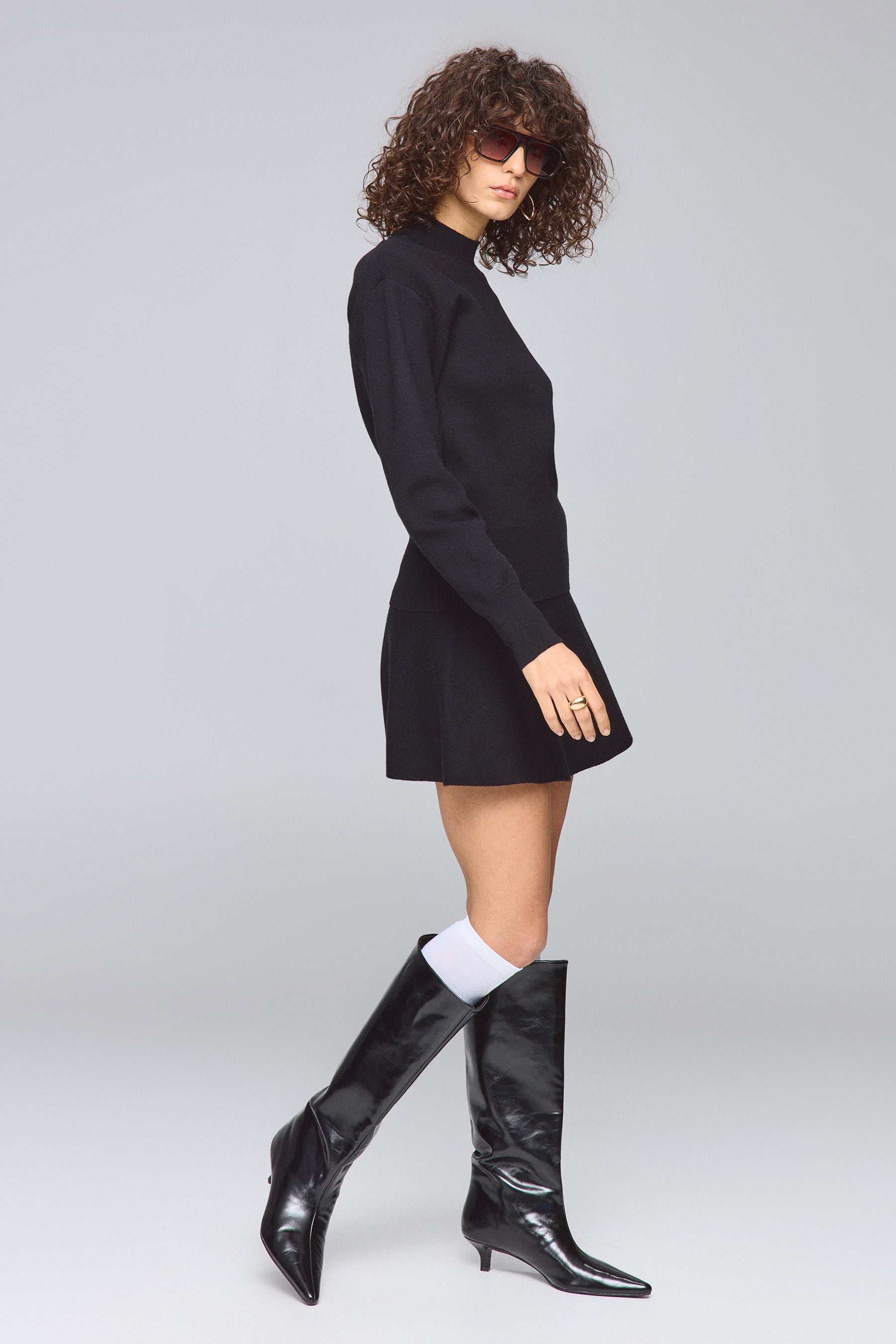 חצאית סרוגה מלני סט