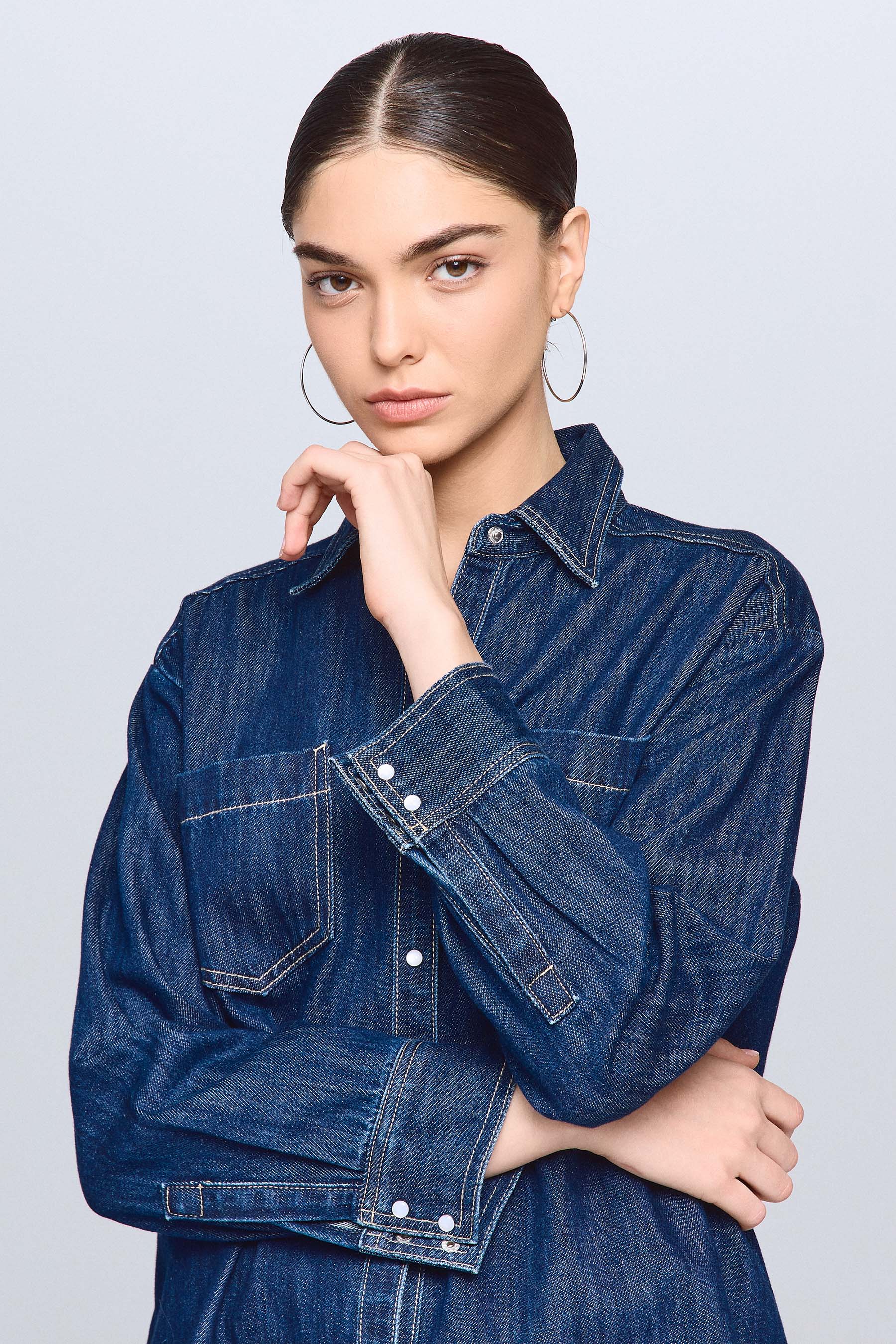 חולצת גינס רו