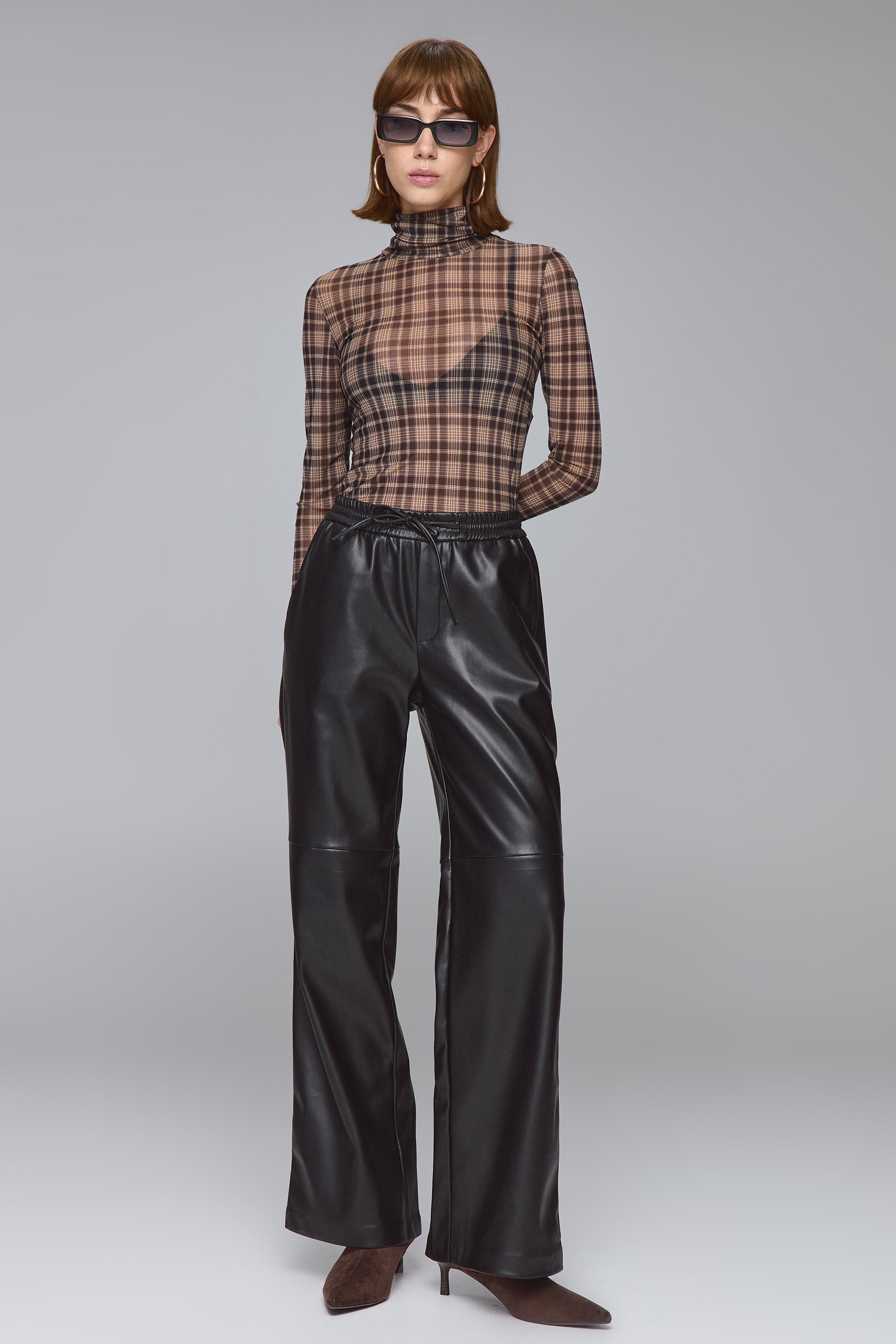 מכנס פיו רחב סט