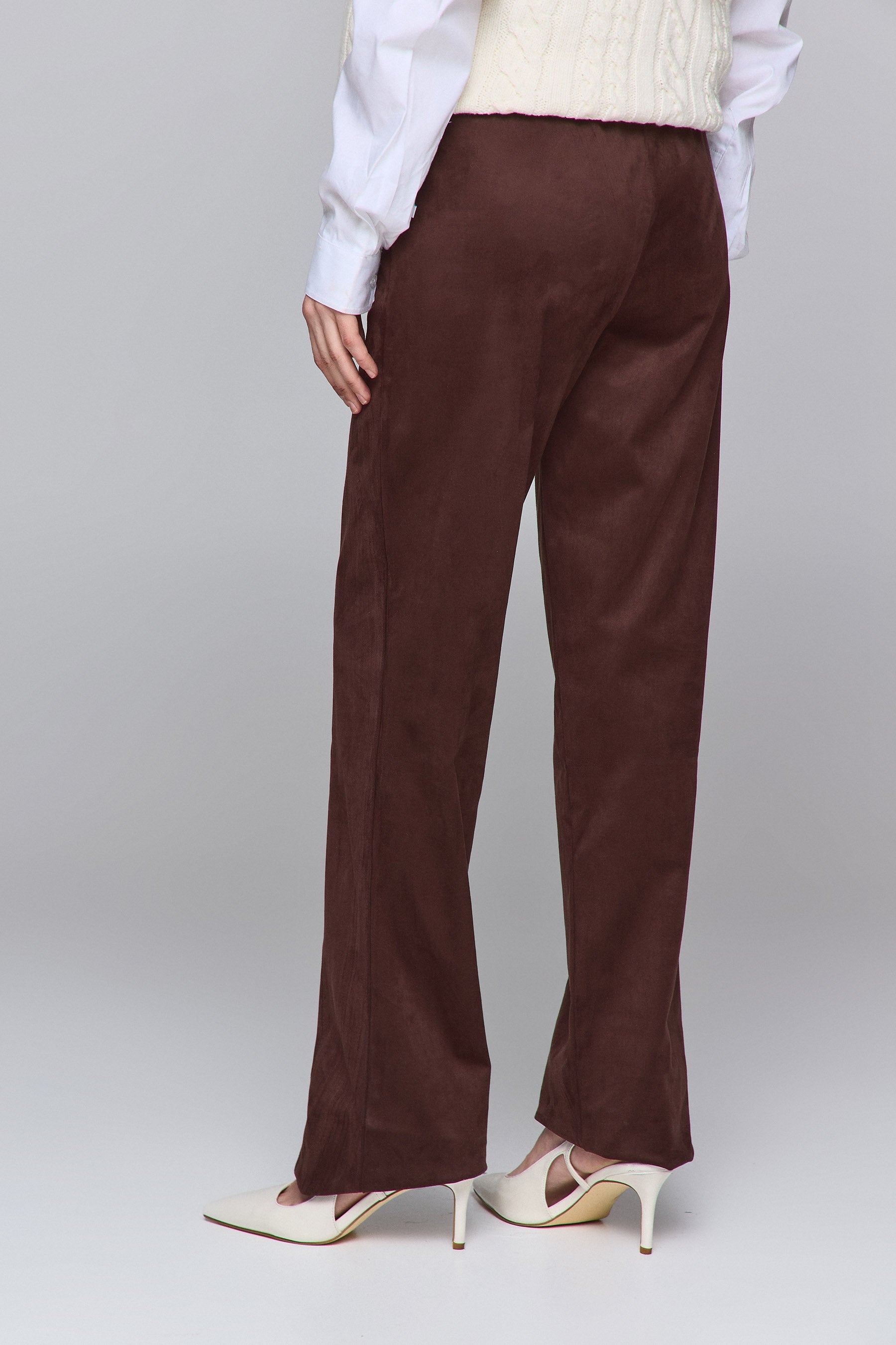 מכנס זמש סט