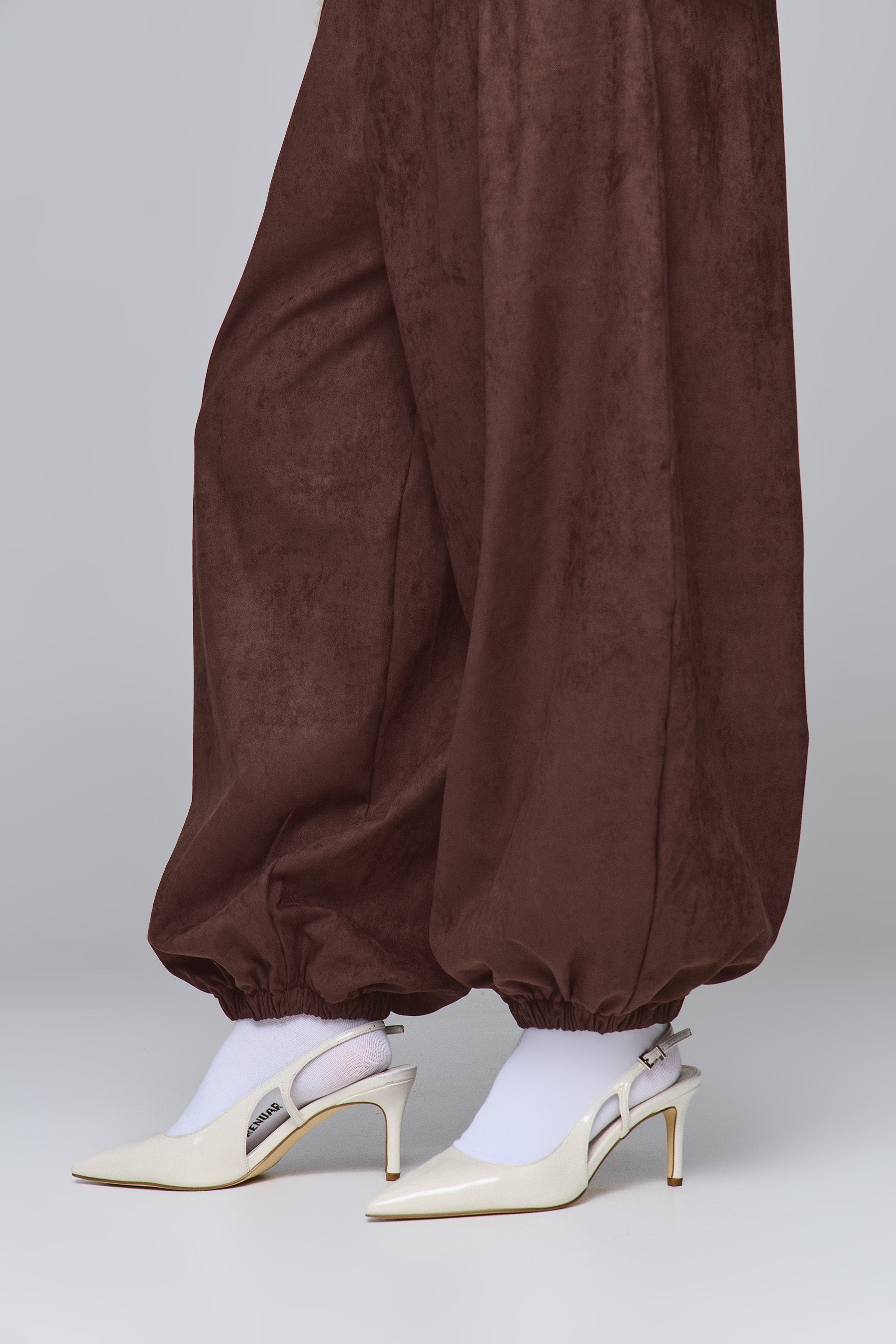 מכנס בלון סוויד