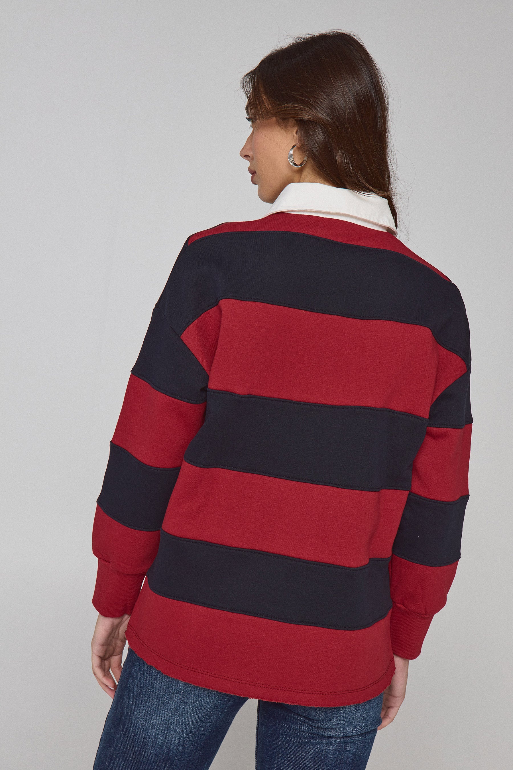 סווטשרט רוגבי פולו נייבי