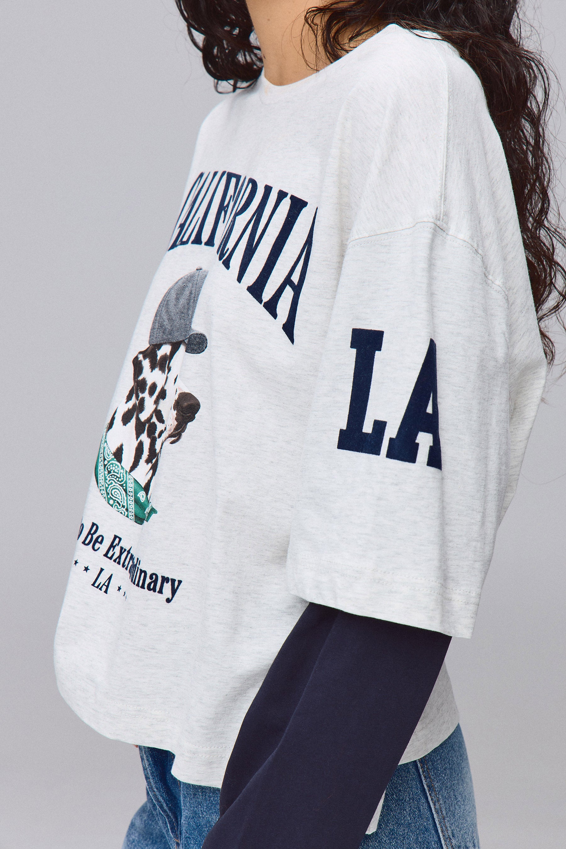 חולצת קליפורניה שרוול כפול