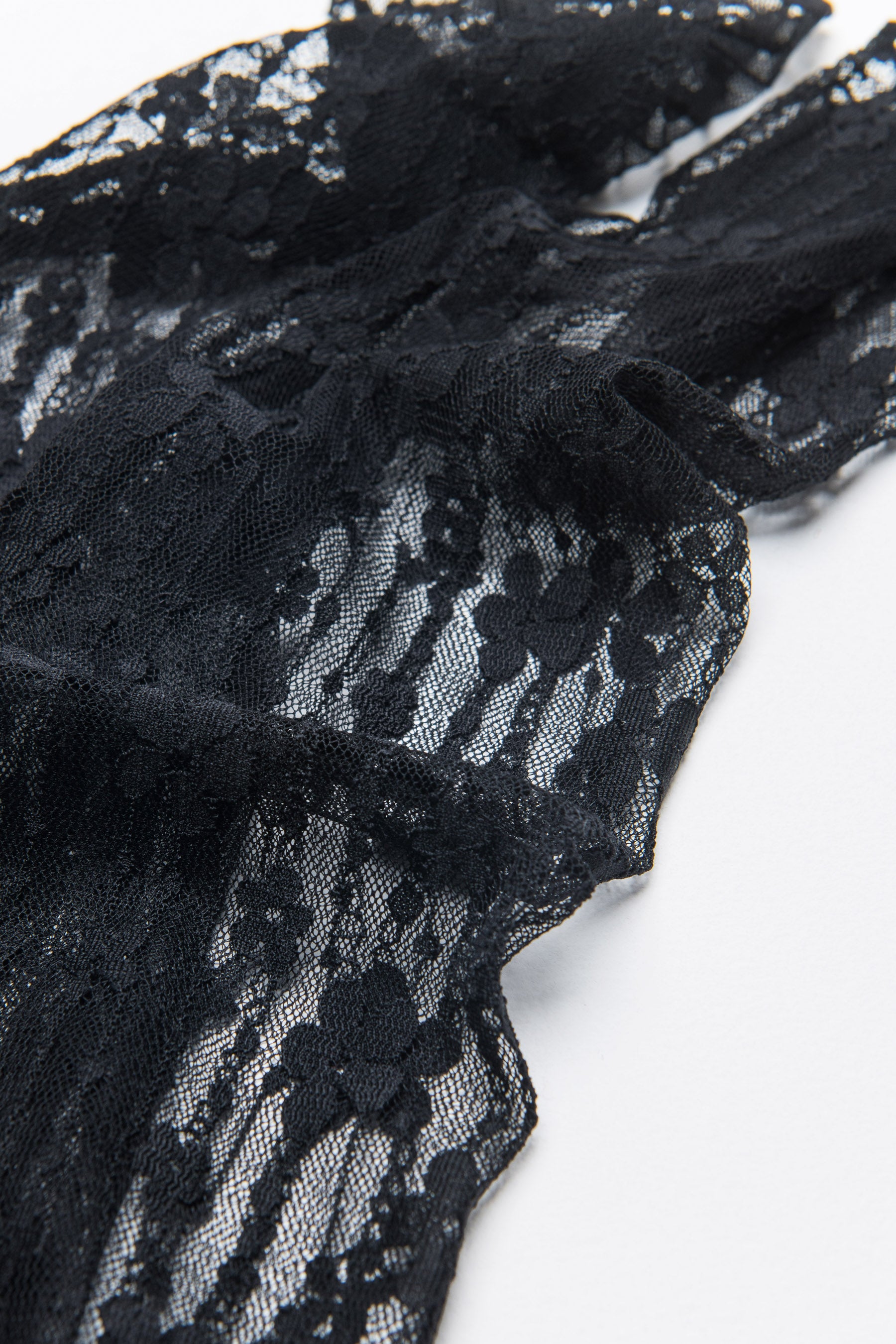 SHEER LACE -זוג גרביים