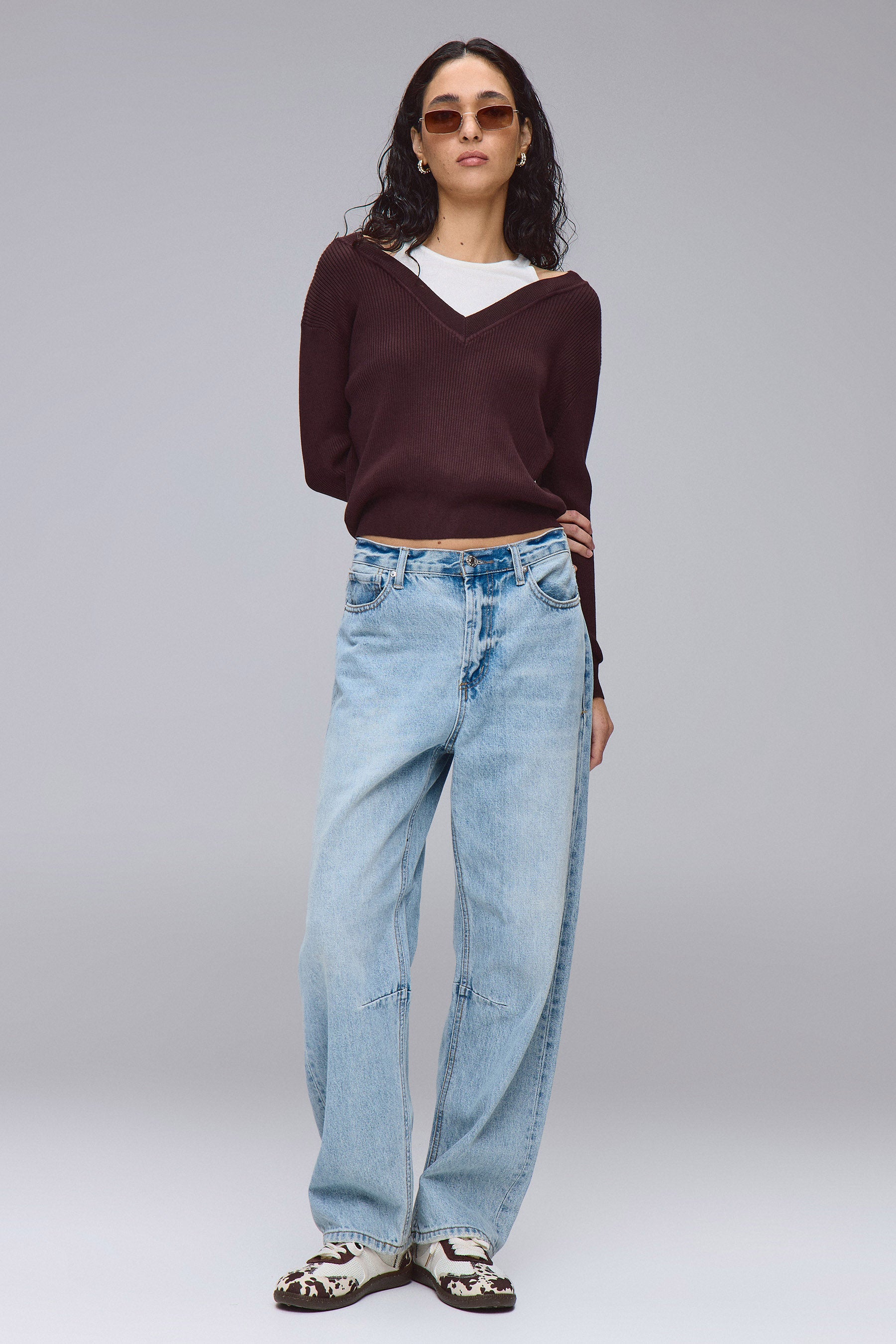 סריג שילוב גופיה