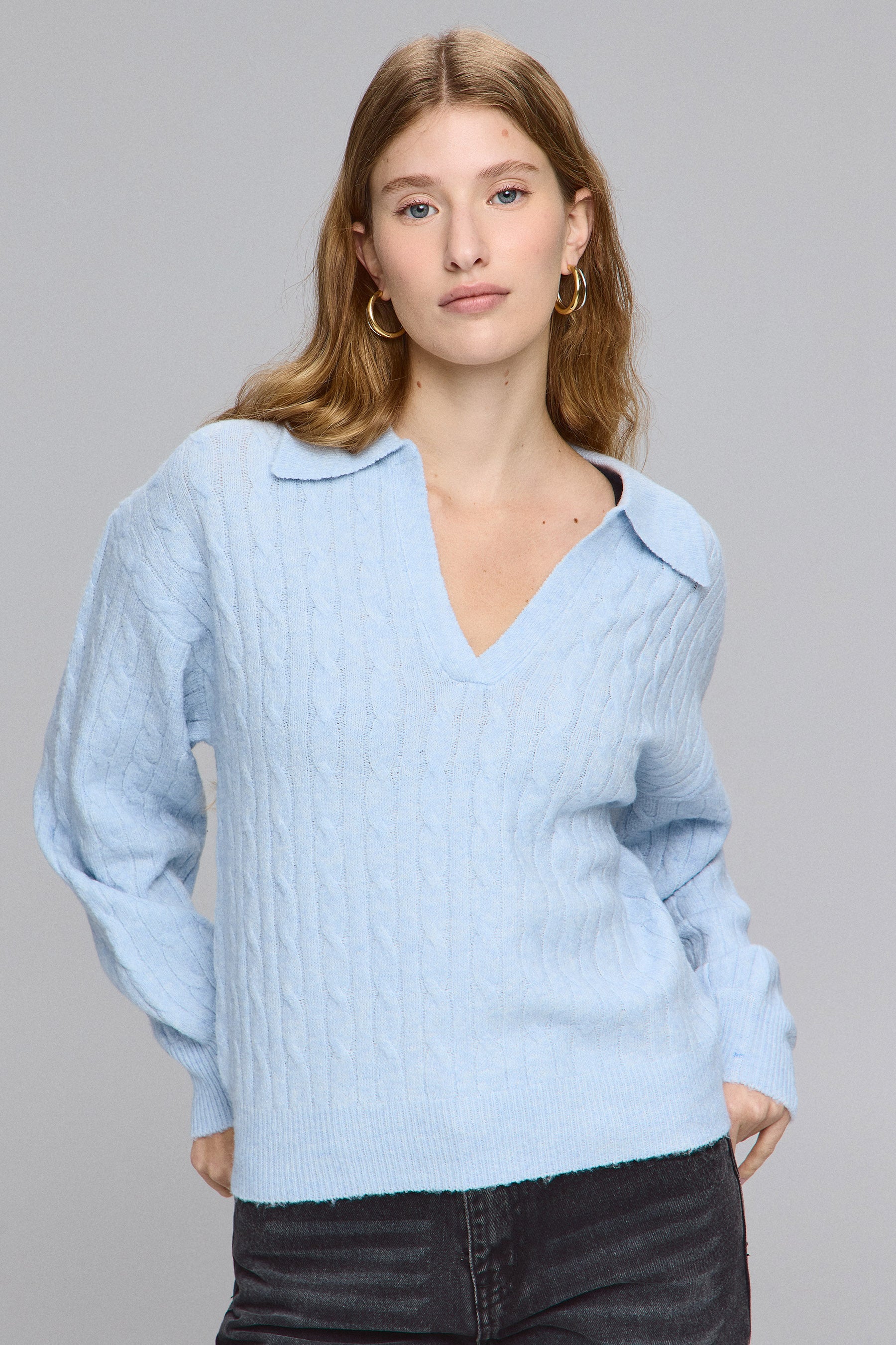 סריג פולו צמות